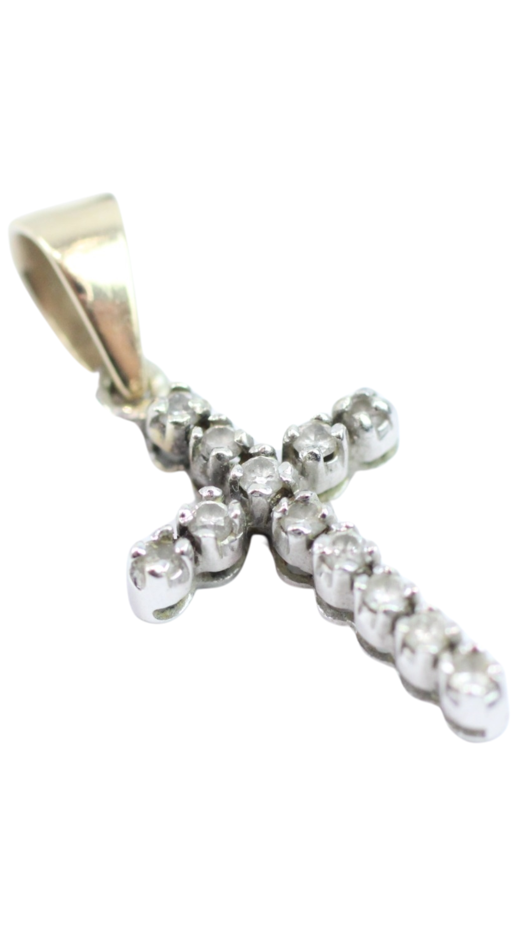 348 Diamond Cross Pendant