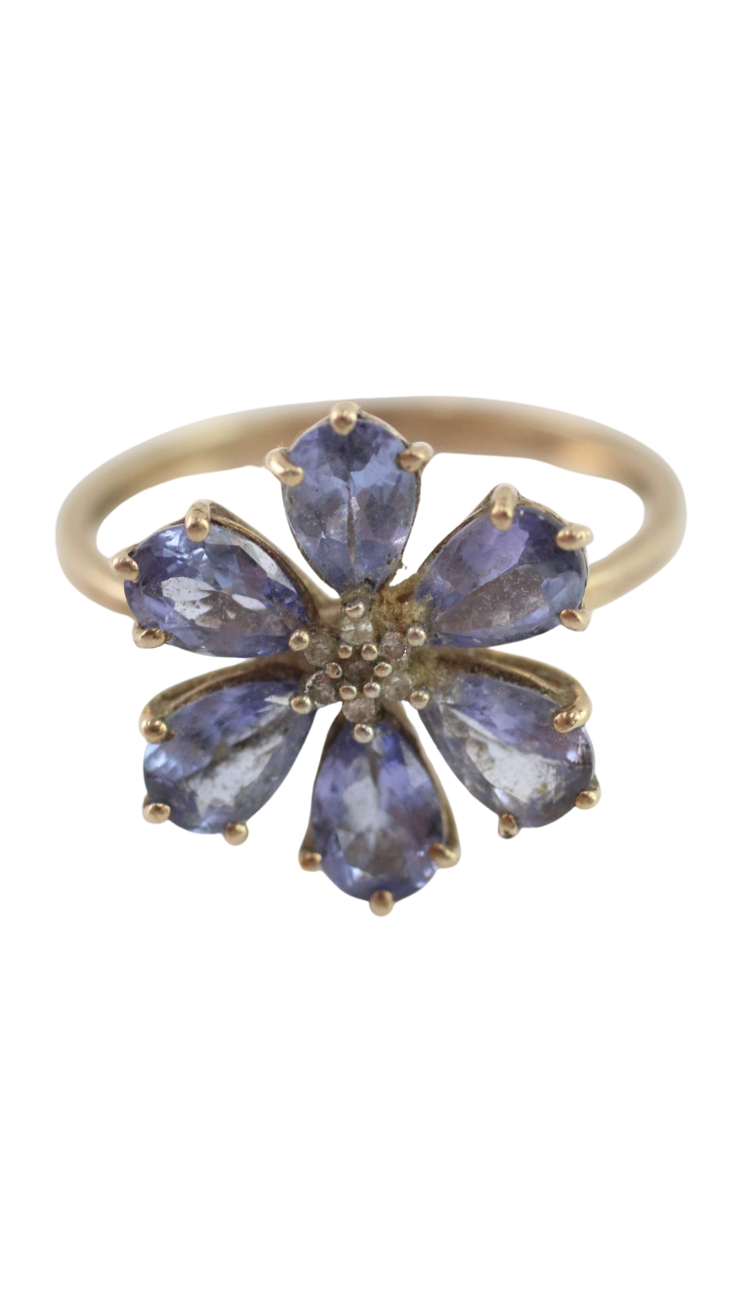 41 Tanzanite Diamond Dress Ring