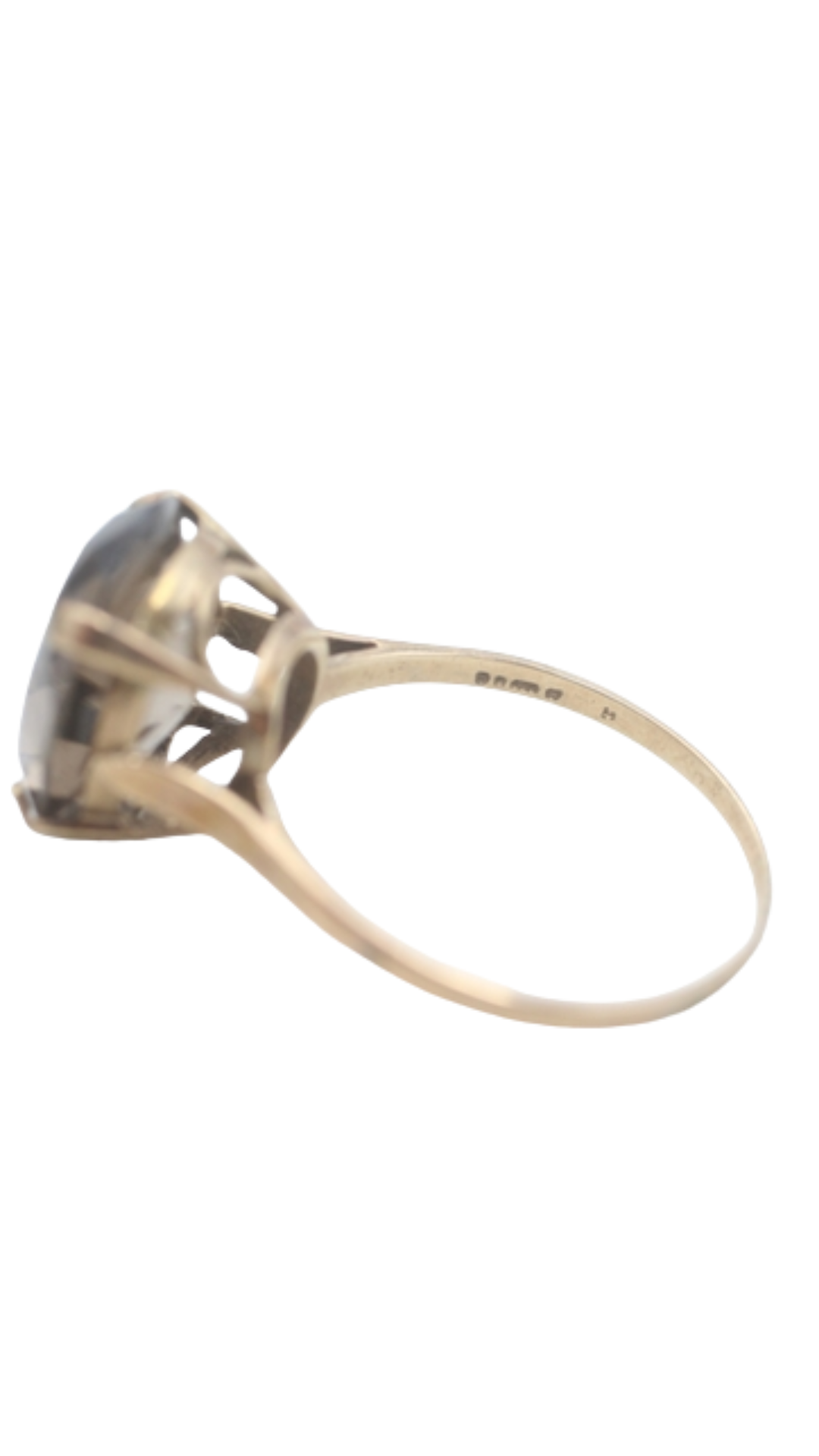 137 Smoky Quartz Ring