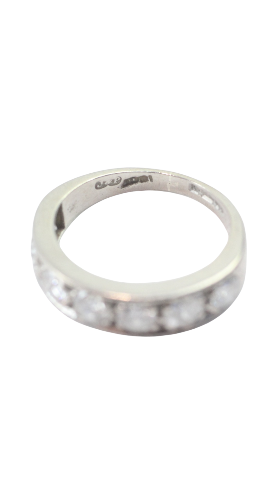 37 Diamond Half Eternity Ring