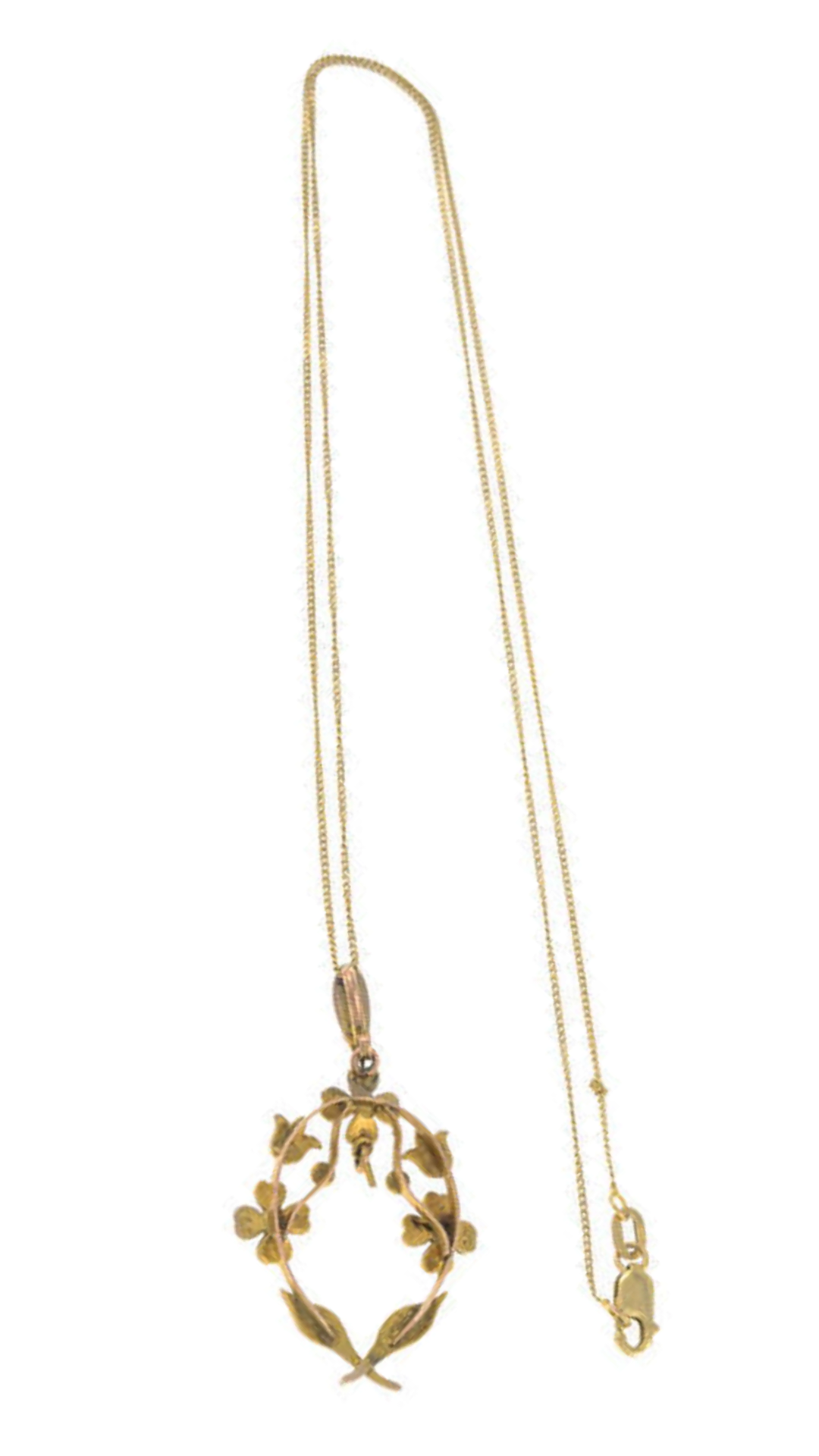 142 Pearl Pendant Necklace