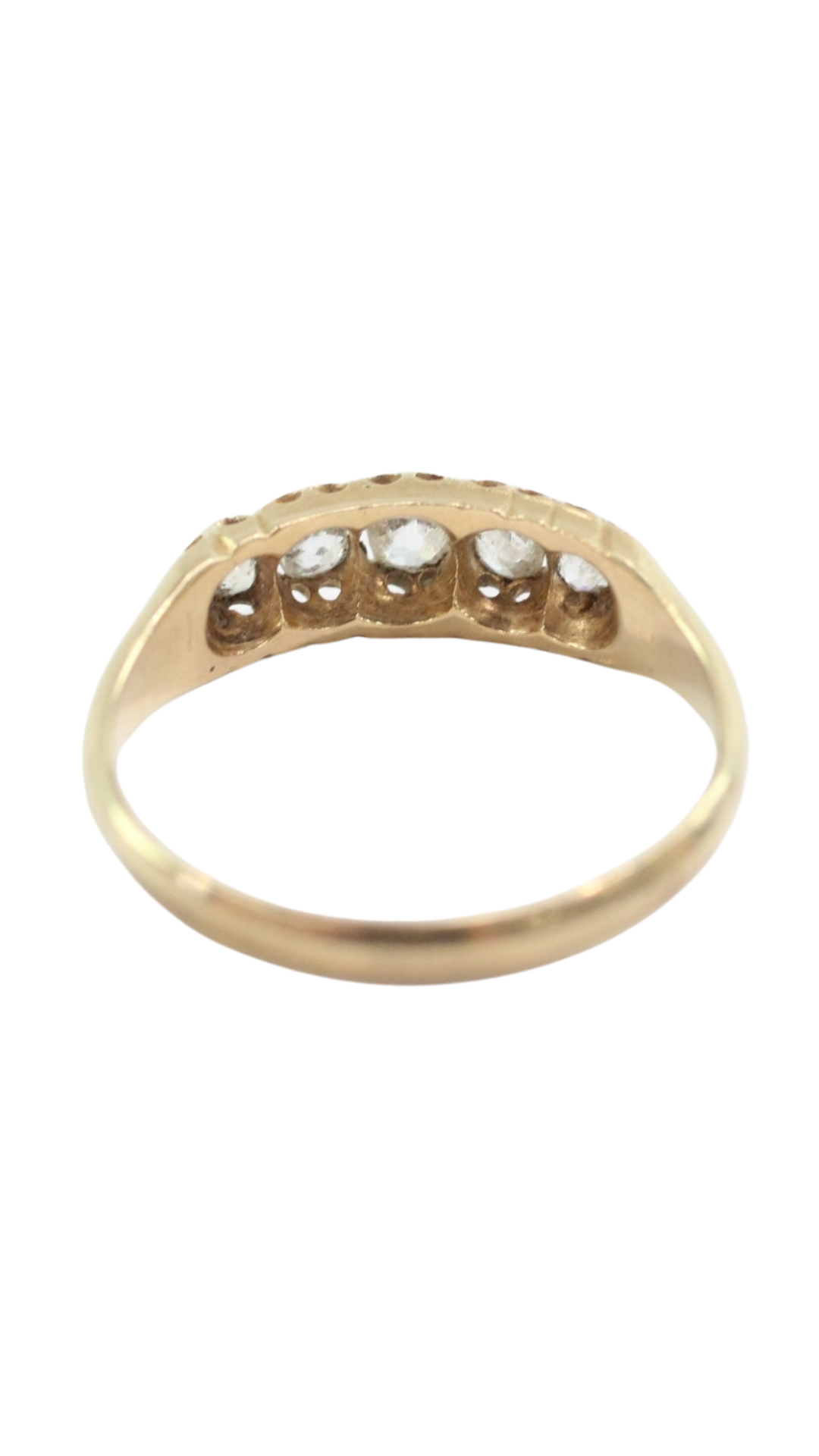 133 Diamond Old Mine Cut Ring