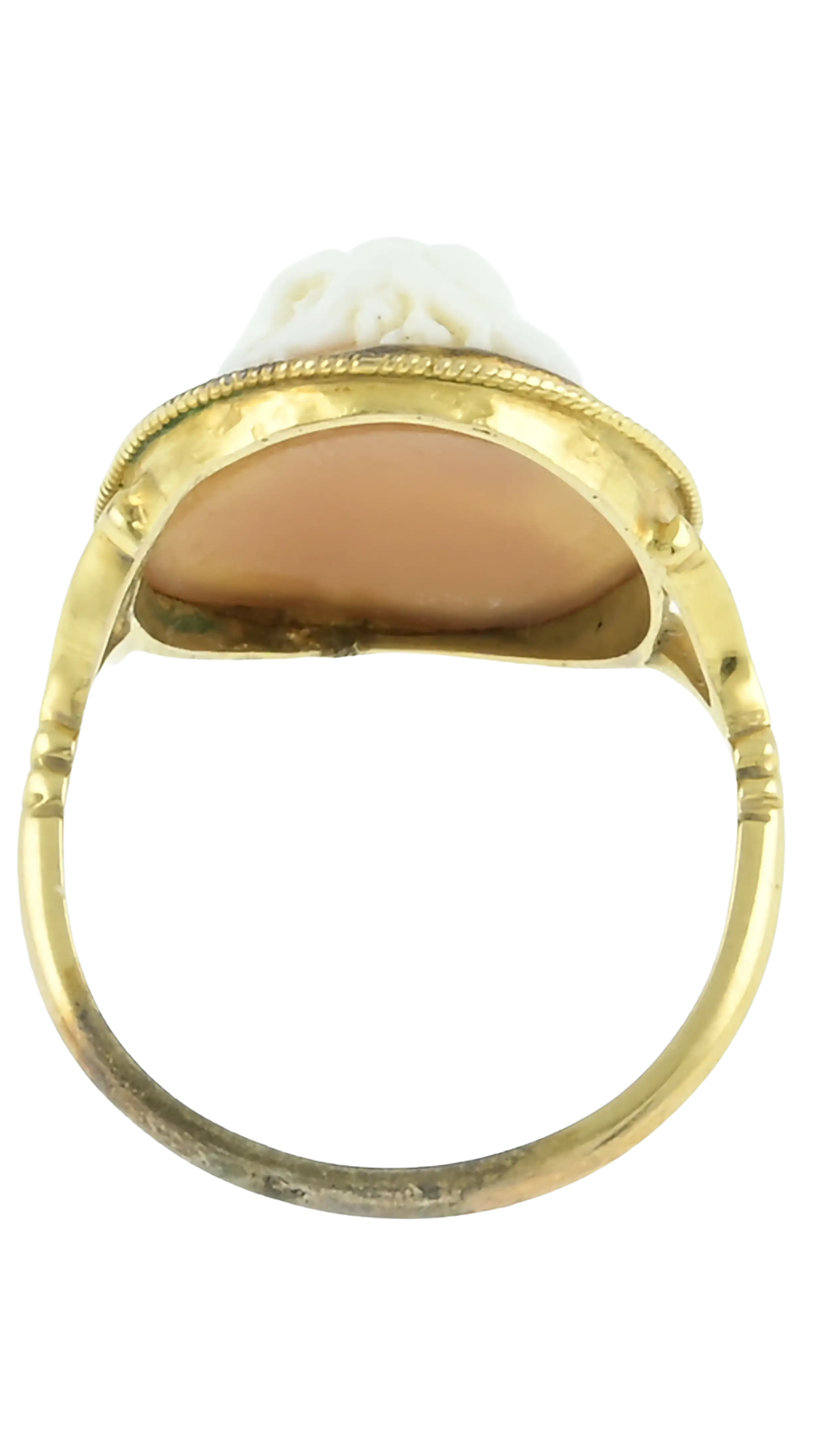 358 Shell Cameo Ring
