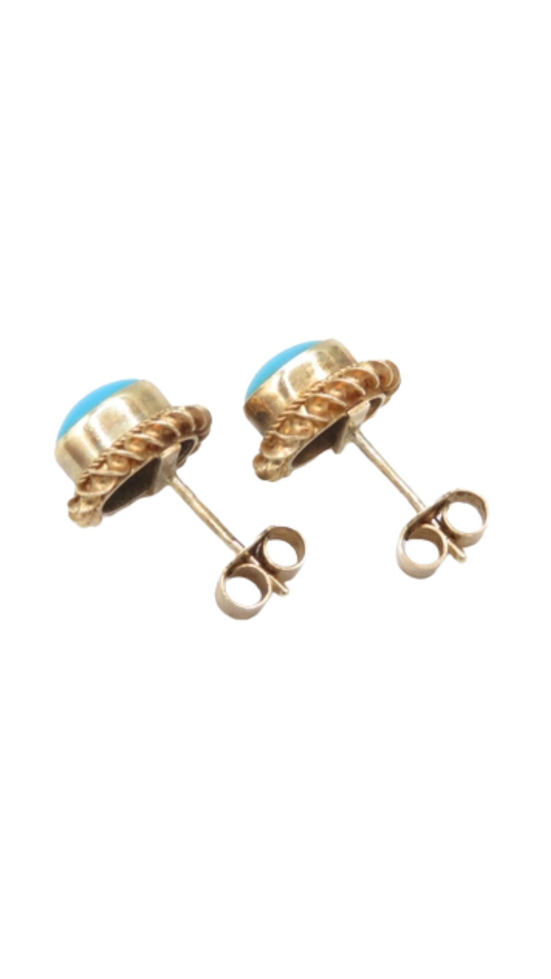 282 Turquoise Stud Earrings
