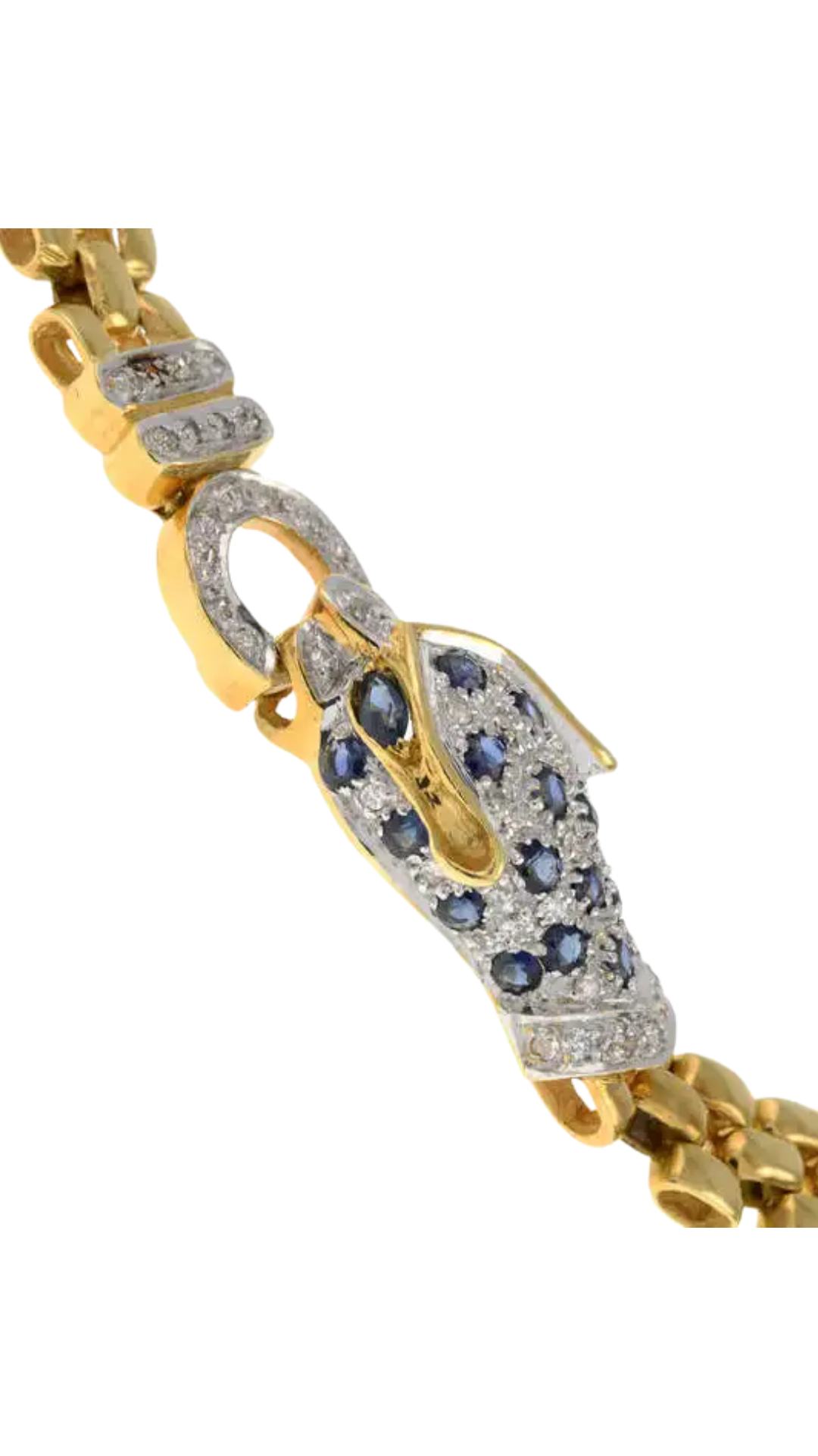 383 Panther Head Bracelet