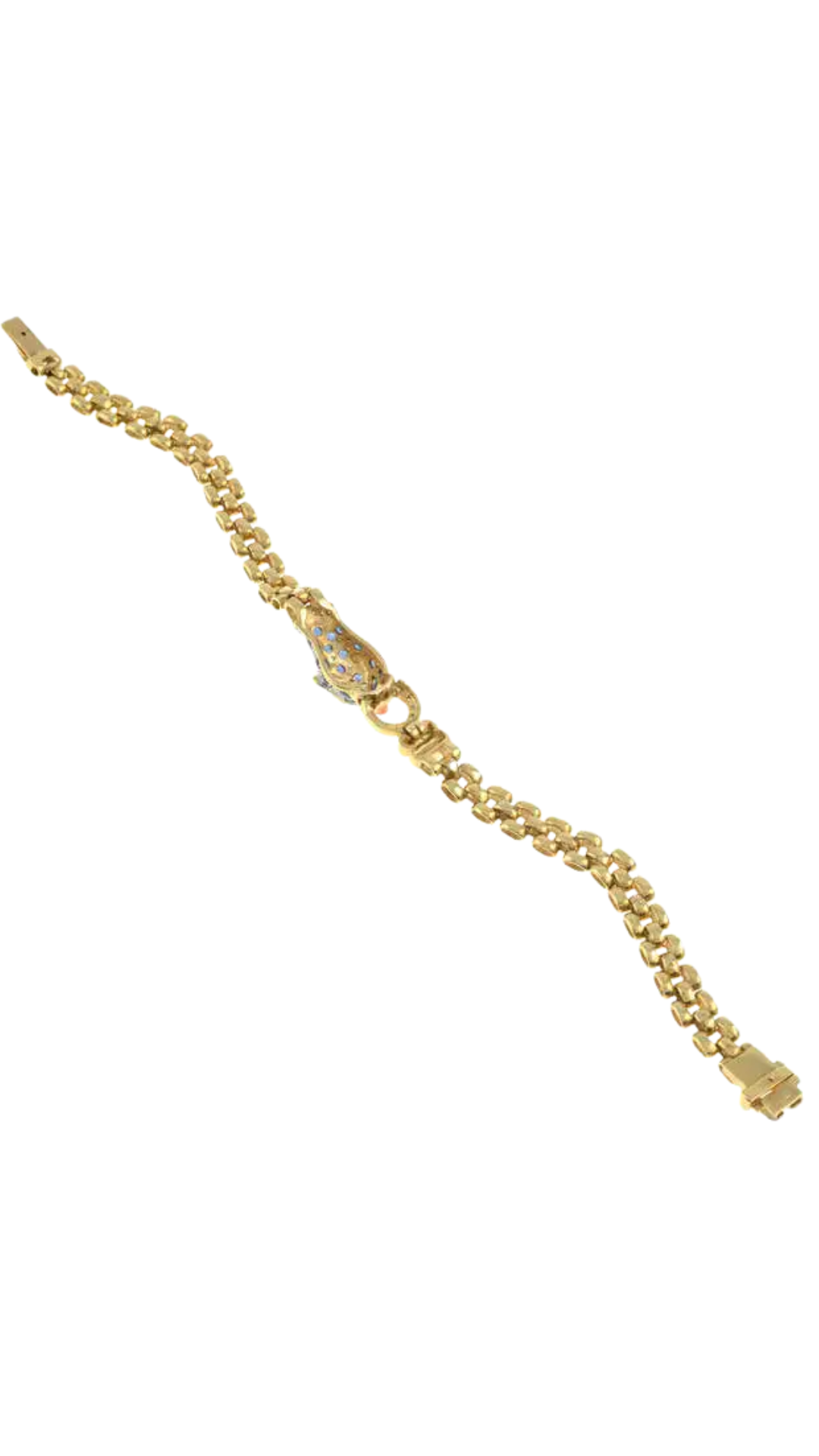 383 Panther Head Bracelet