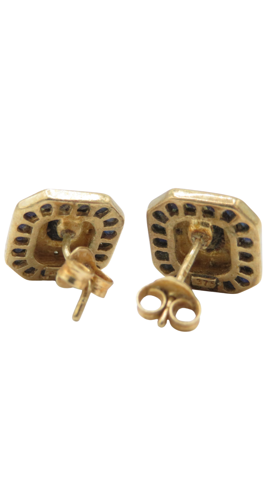 210 Sapphire & Diamond Target Studs
