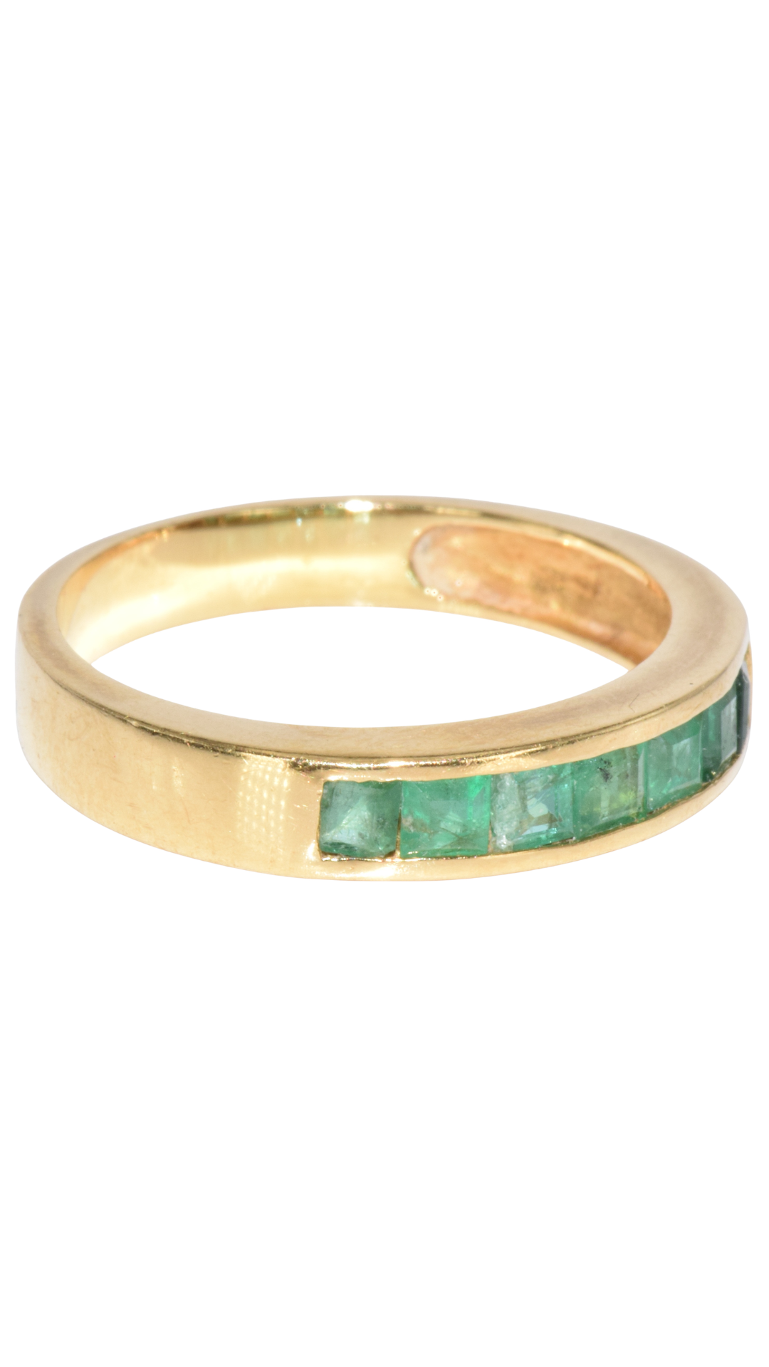 594 Calibre Emerald Ring