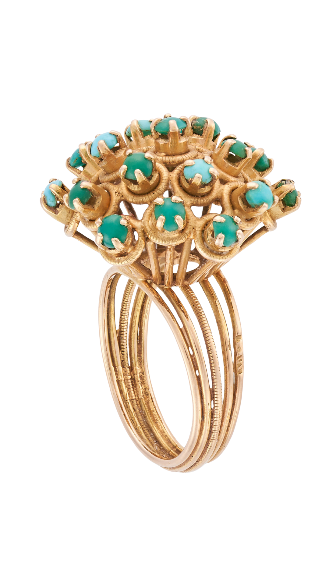 93 Turq Dress Ring