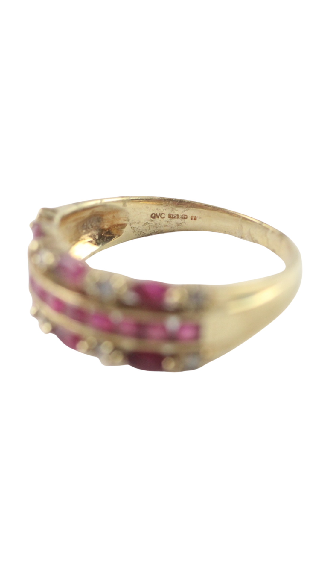 1 Ruby Diamond Dress Ring