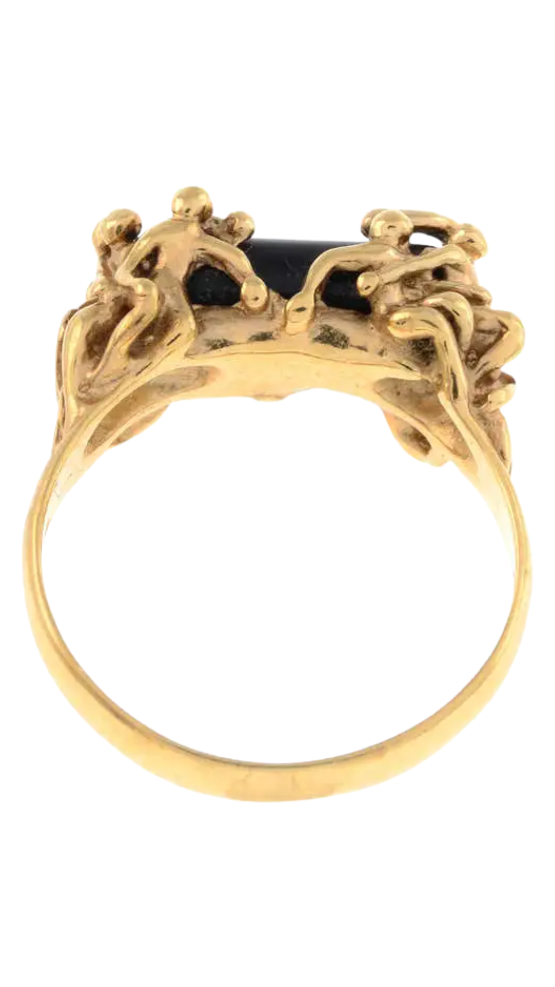 671 Black Gem Ring