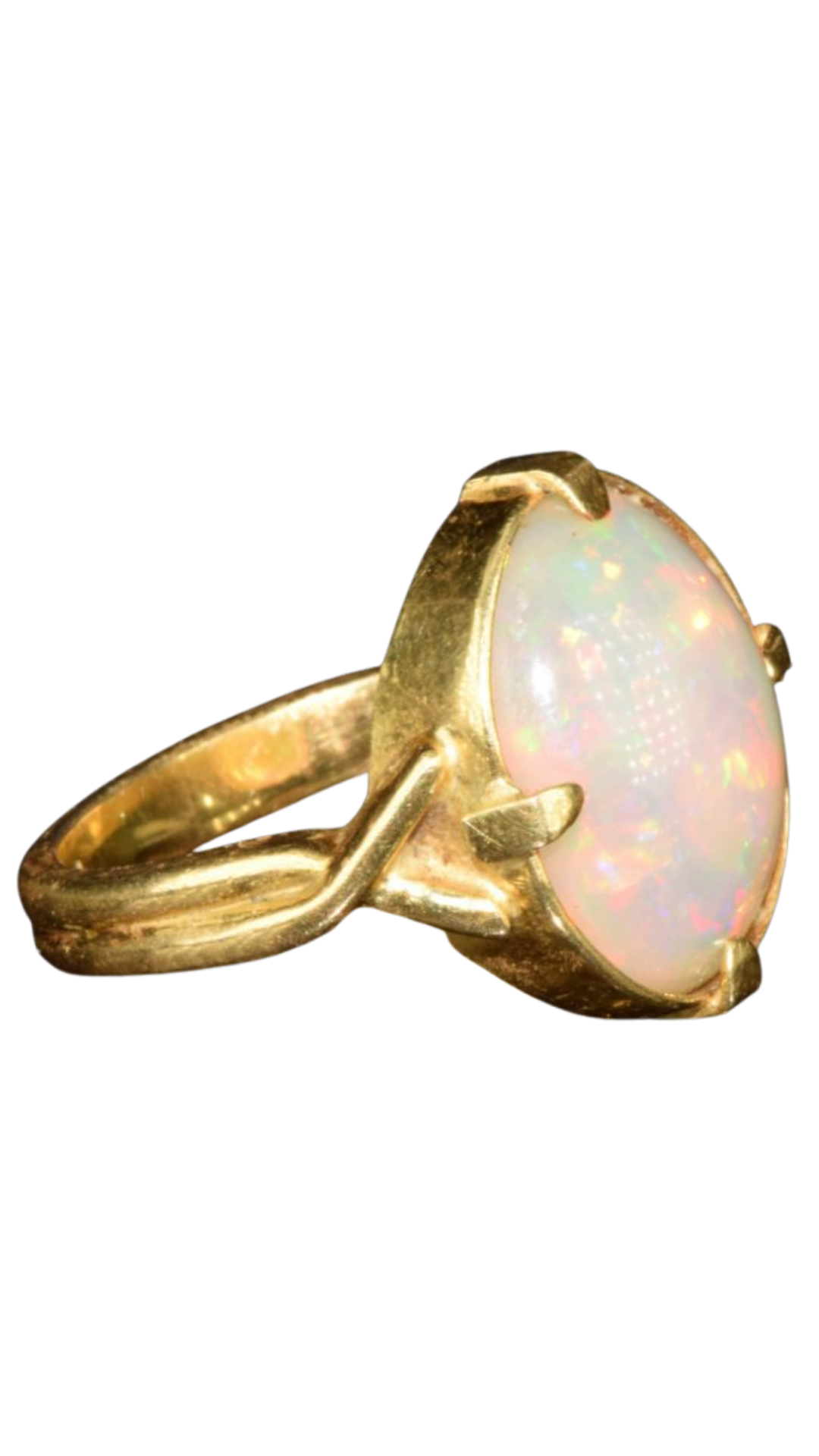516 Opal Cabochon Ring