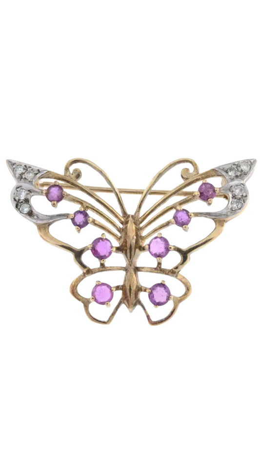 345 Butterfly Brooch