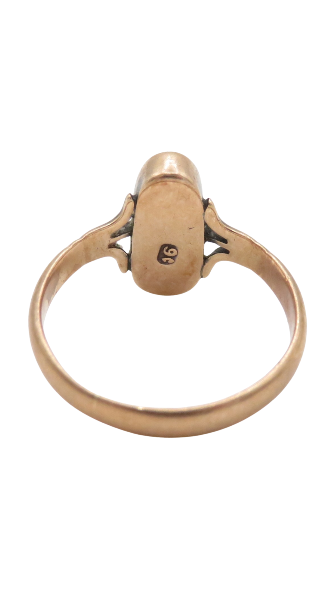 153 Gold Turquoise Dress Ring