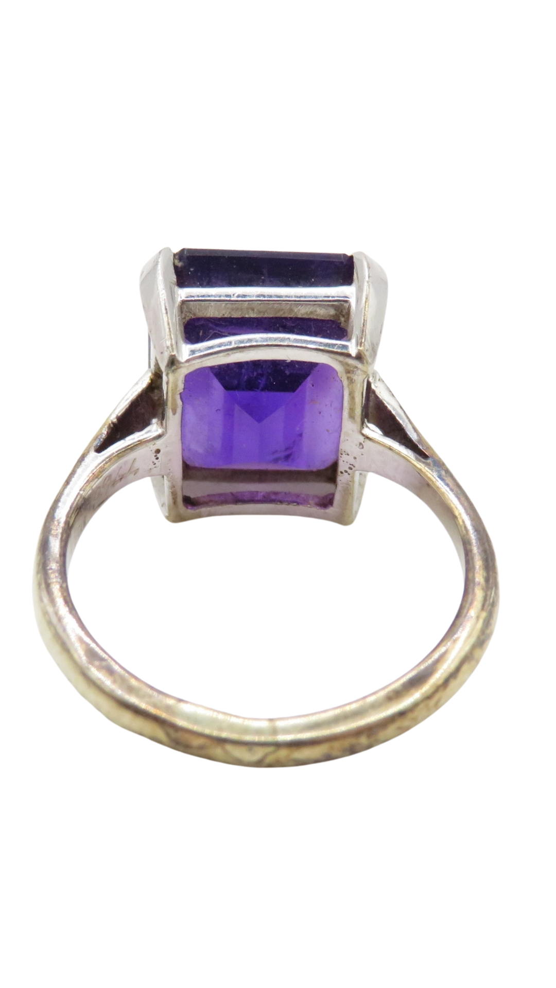 184 Step Cut Amethyst Ring