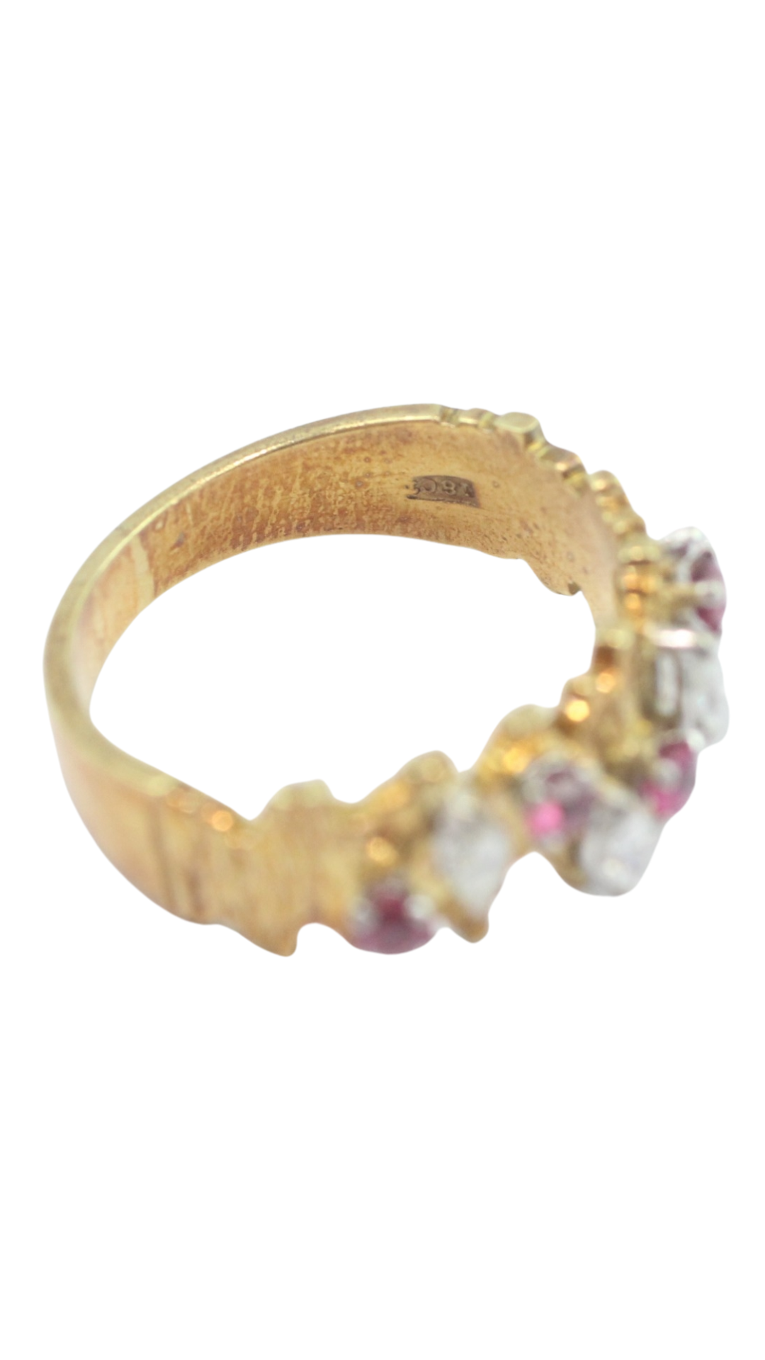 20 Marquise Cut Ruby Diamond Ring