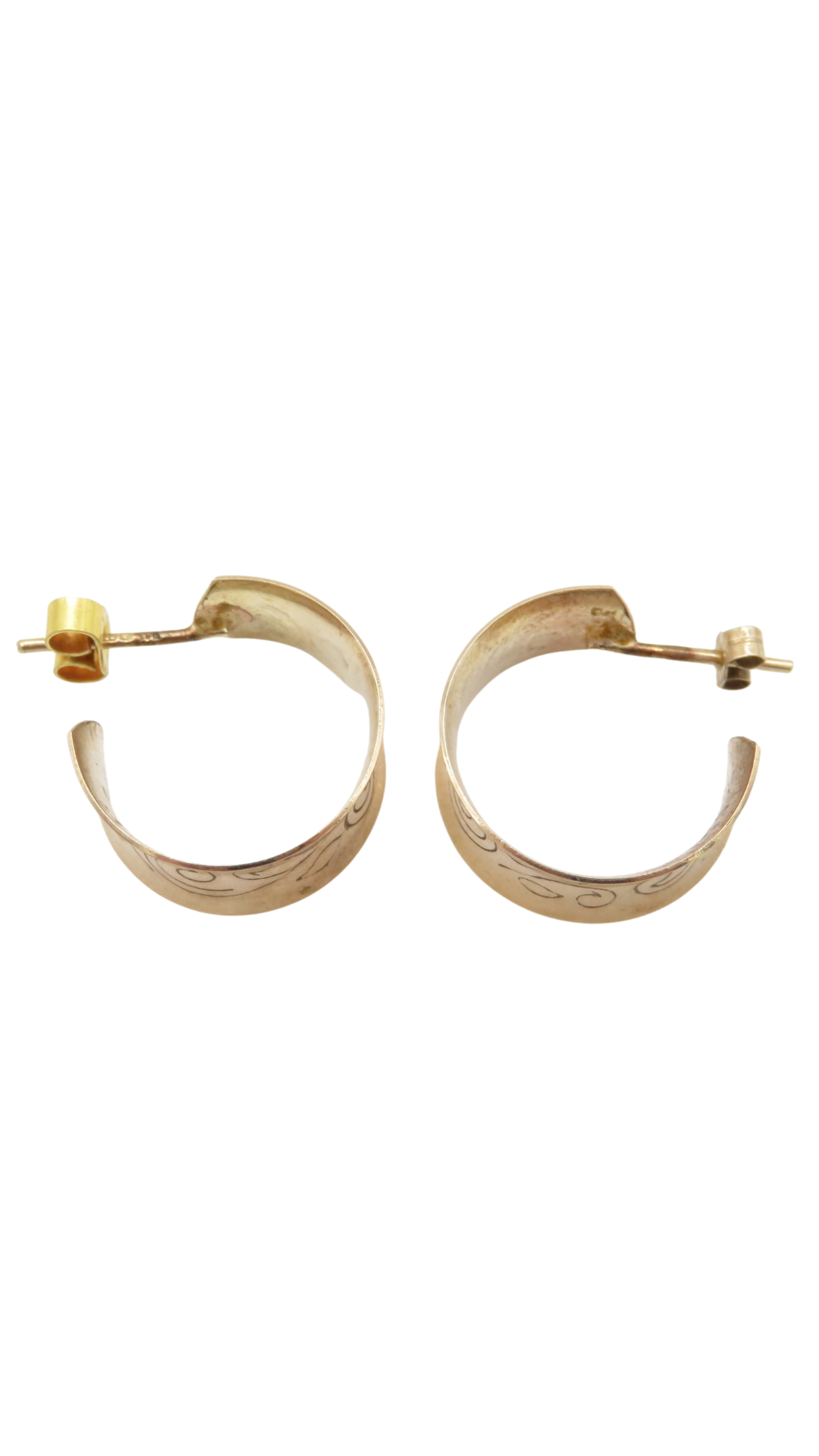 173 Gold Hoop earrings