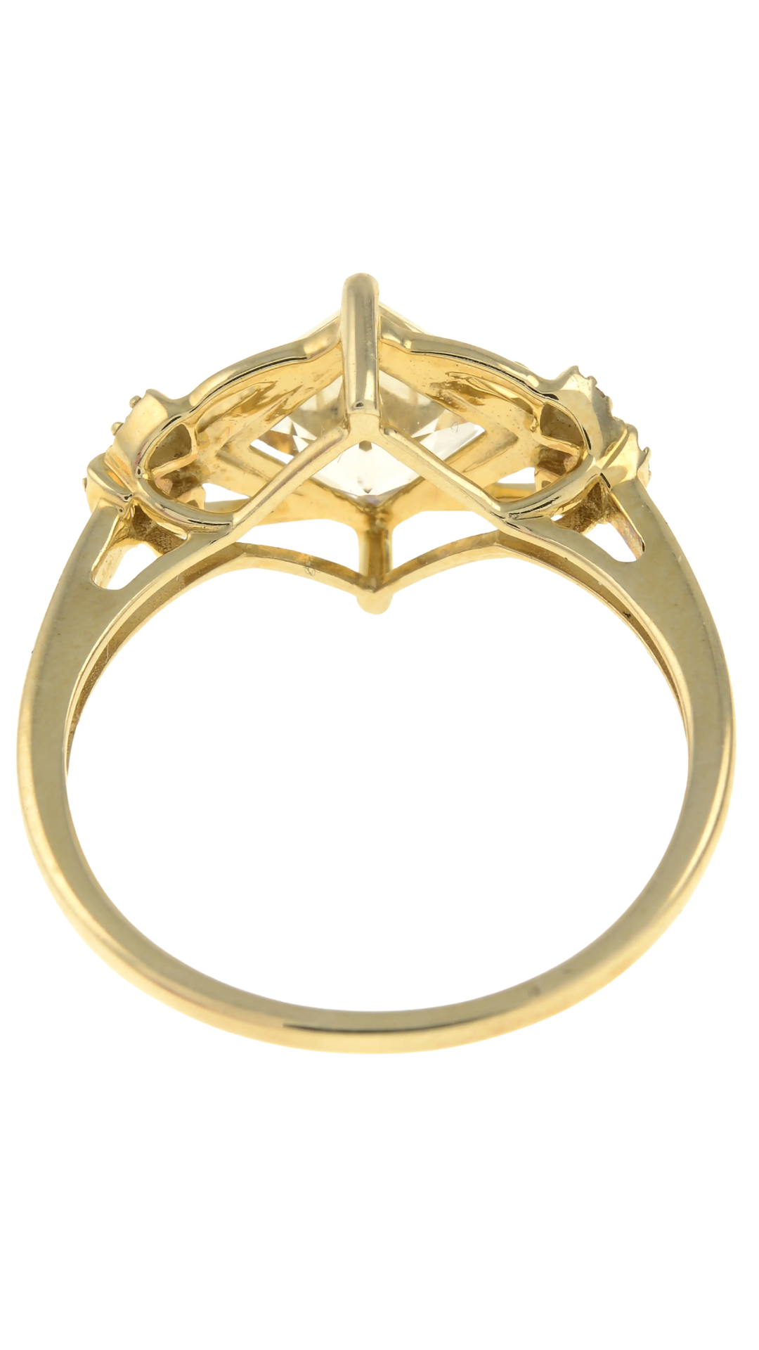 144 Diamond Morganite Ring