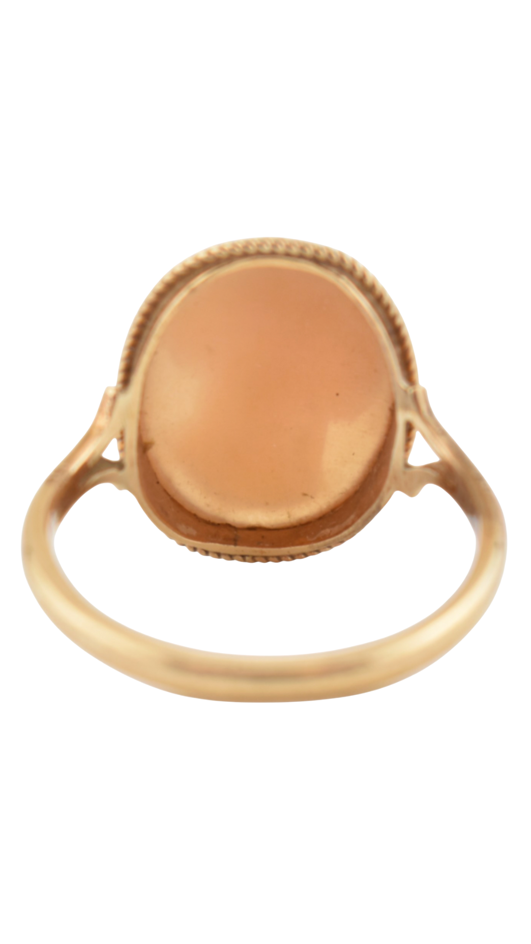 365 Gold Cameo Ring
