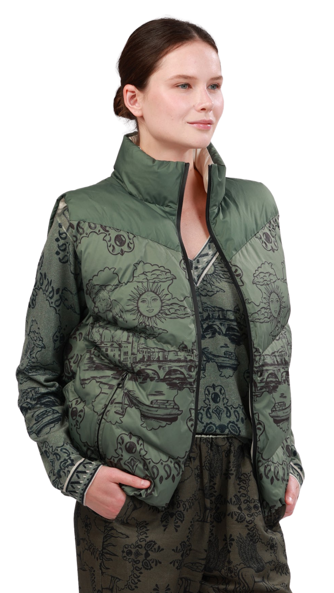 Coast Green Italian Vest