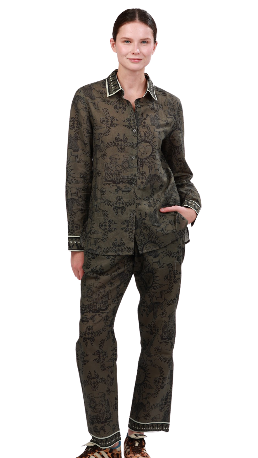Coast Green Italian Pant