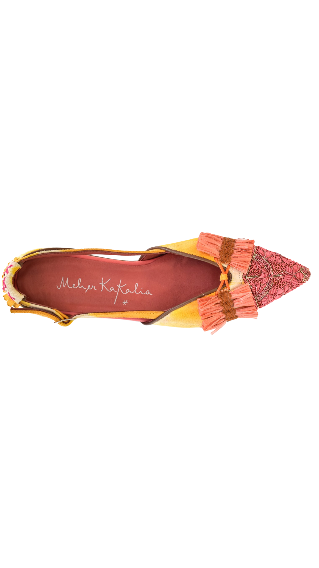 Saffron Syrup Greta Slingback