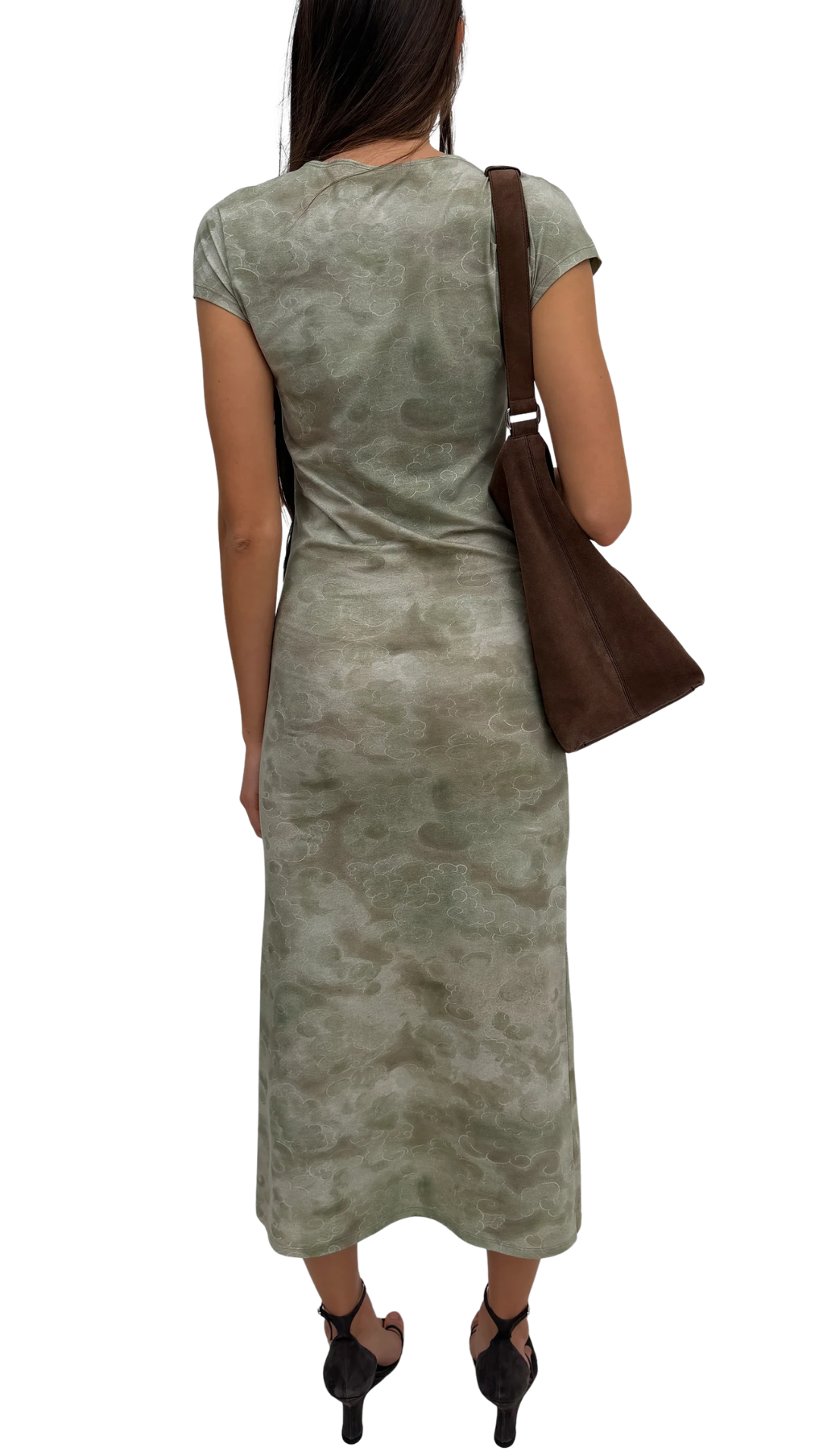 Otta Sage Green Clouds Dress