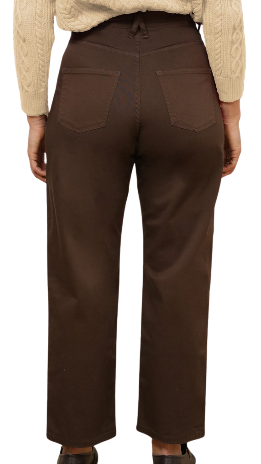 Chestnut Amelia Barrel Trousers