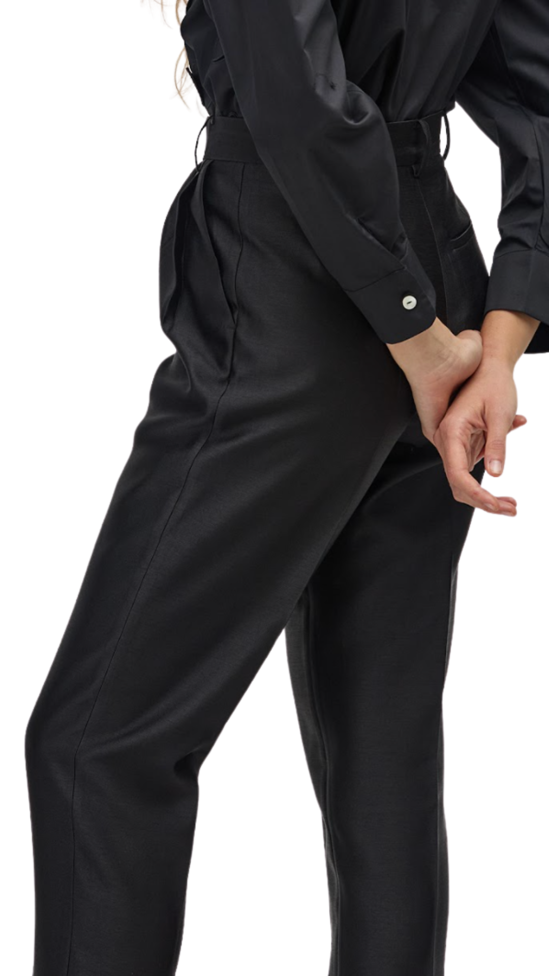Black Rome Taffeta Pants