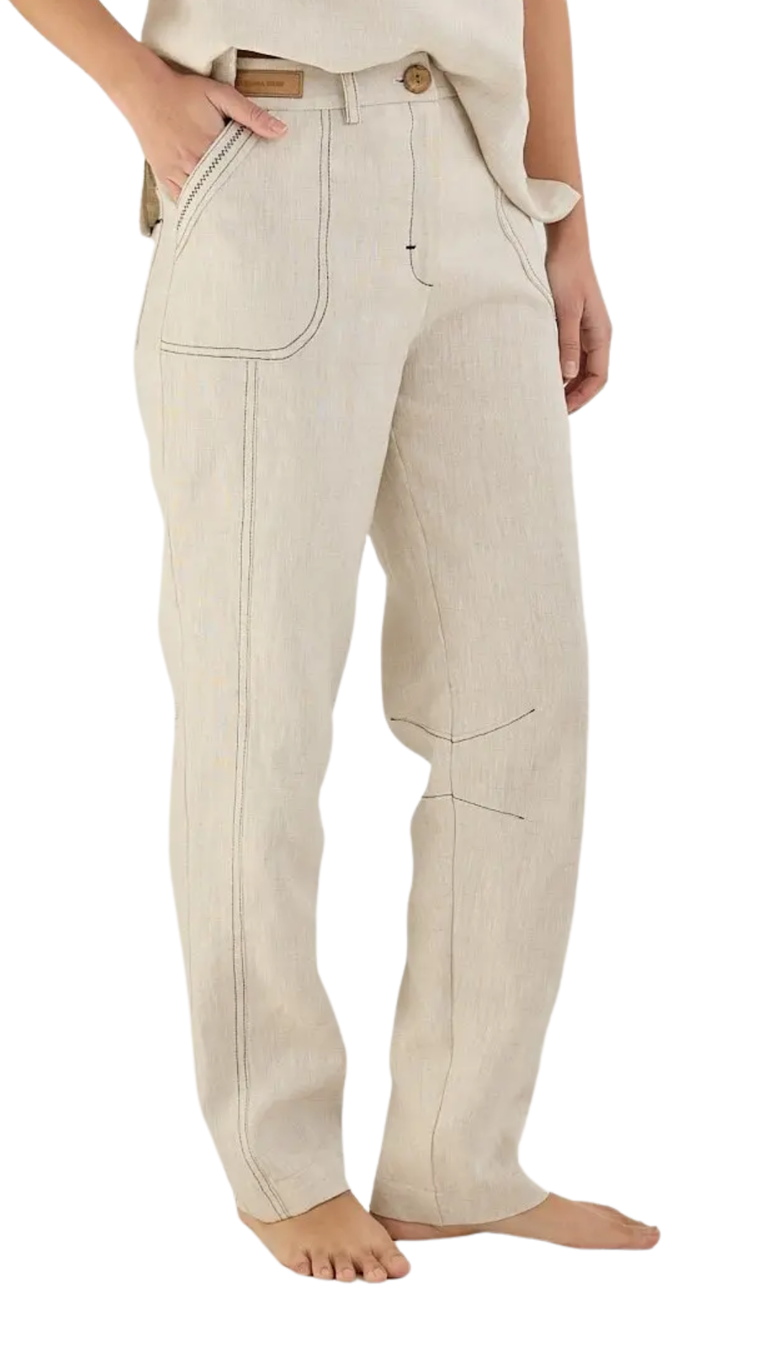 cigarette pants for women design De Moza it is a statement of artistry and innovation Cigarette Pants Sewing Pattern |