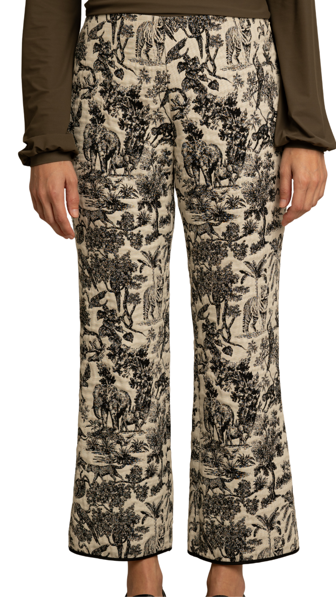 Hiroshima Lush White Trousers
