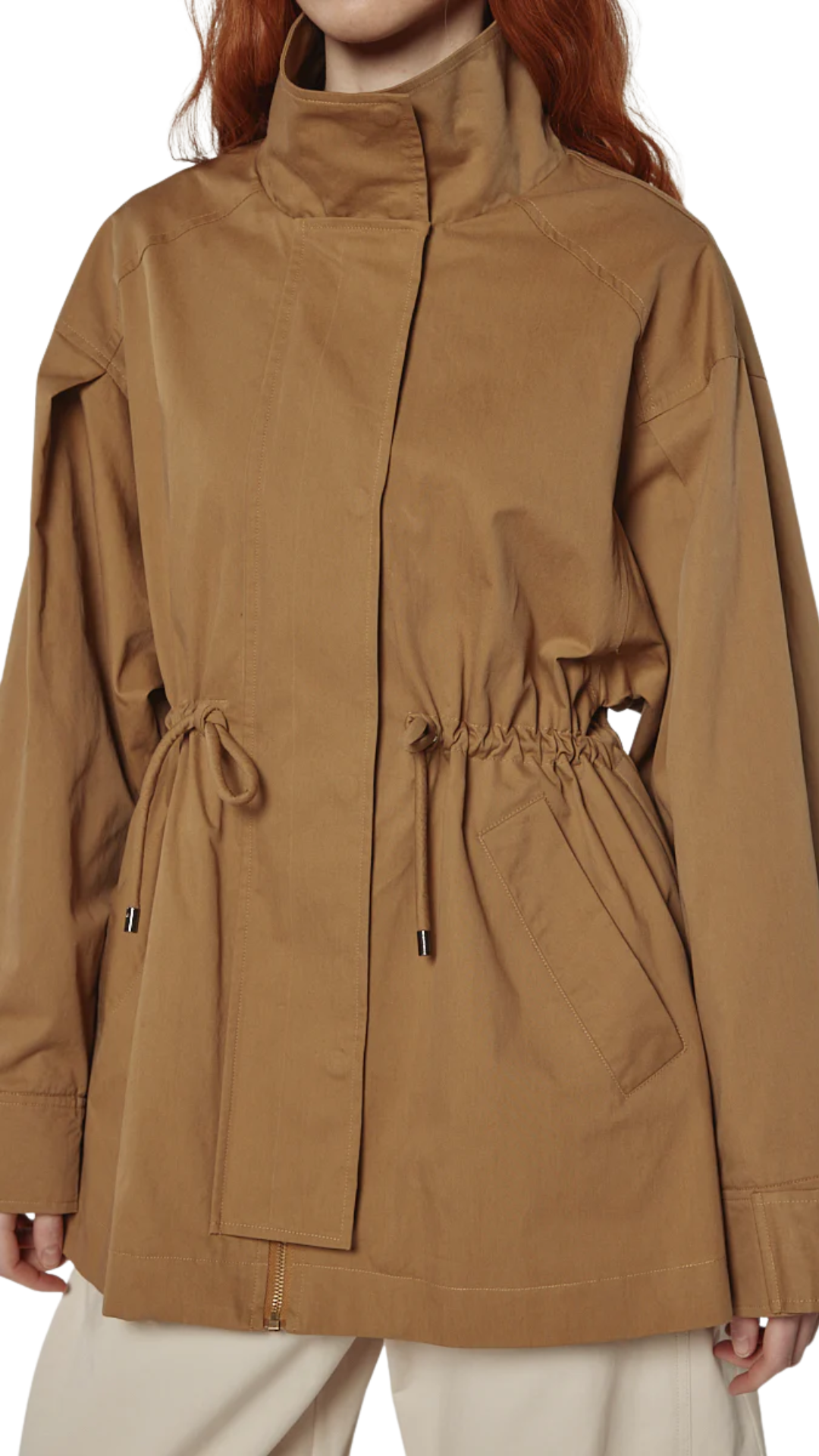 Tie Waist Utility Jacket