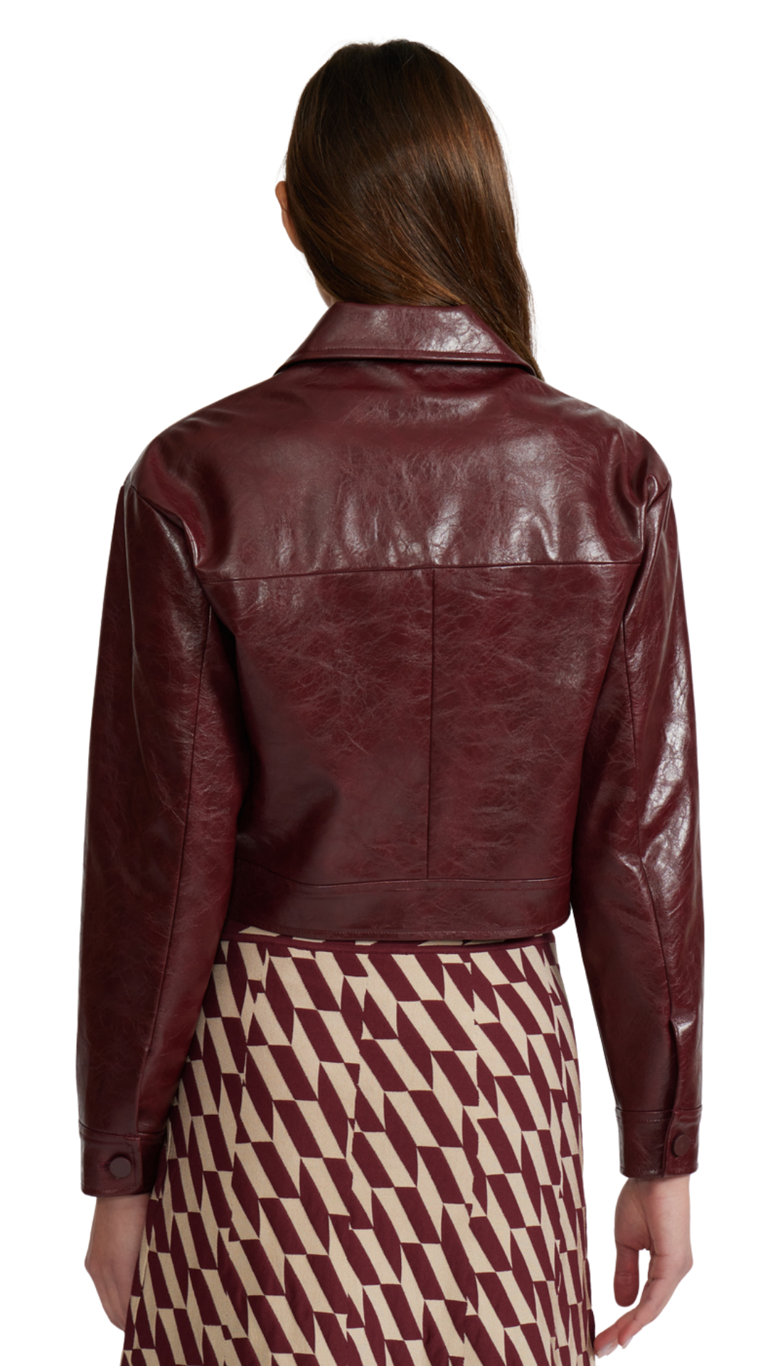 Caleb Faux Leather Jacket