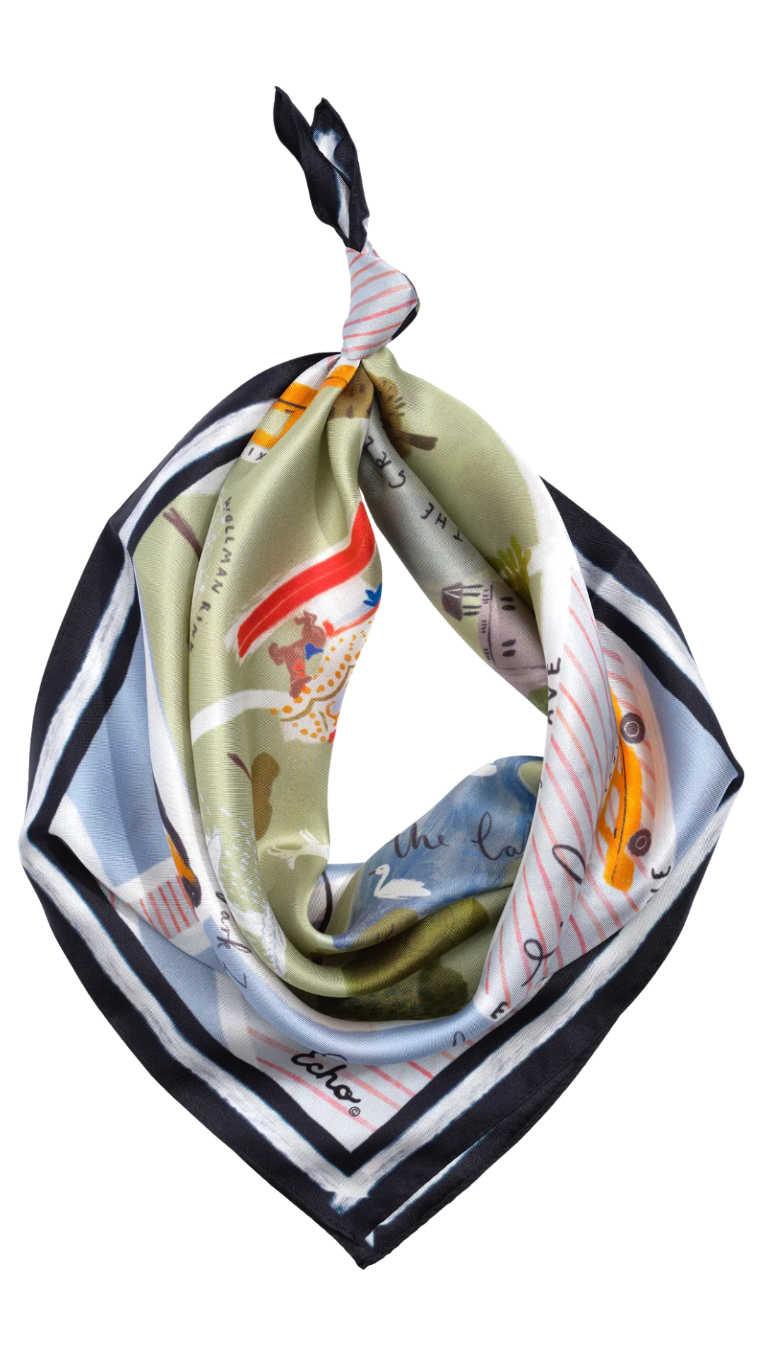 Central Park Silk Bandana