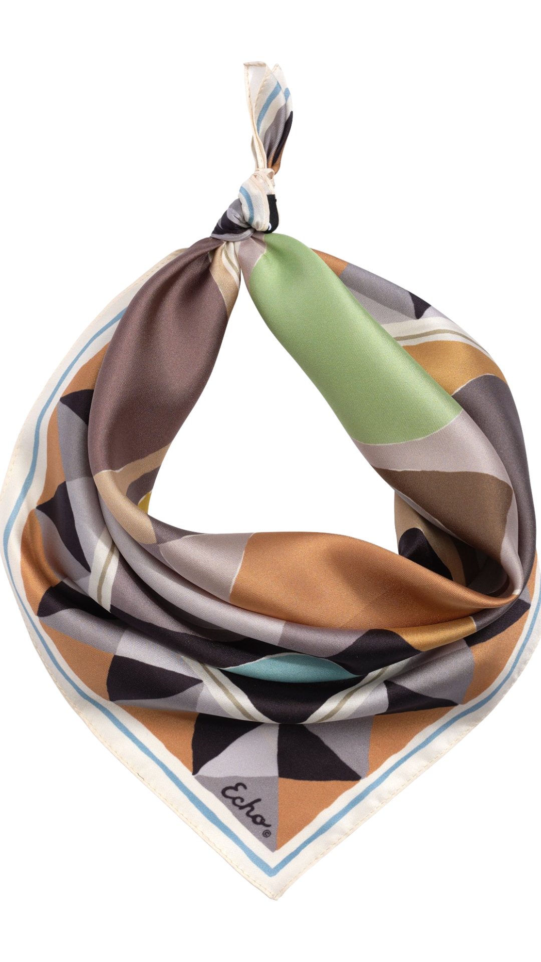 Painted Dots Silk Bandana