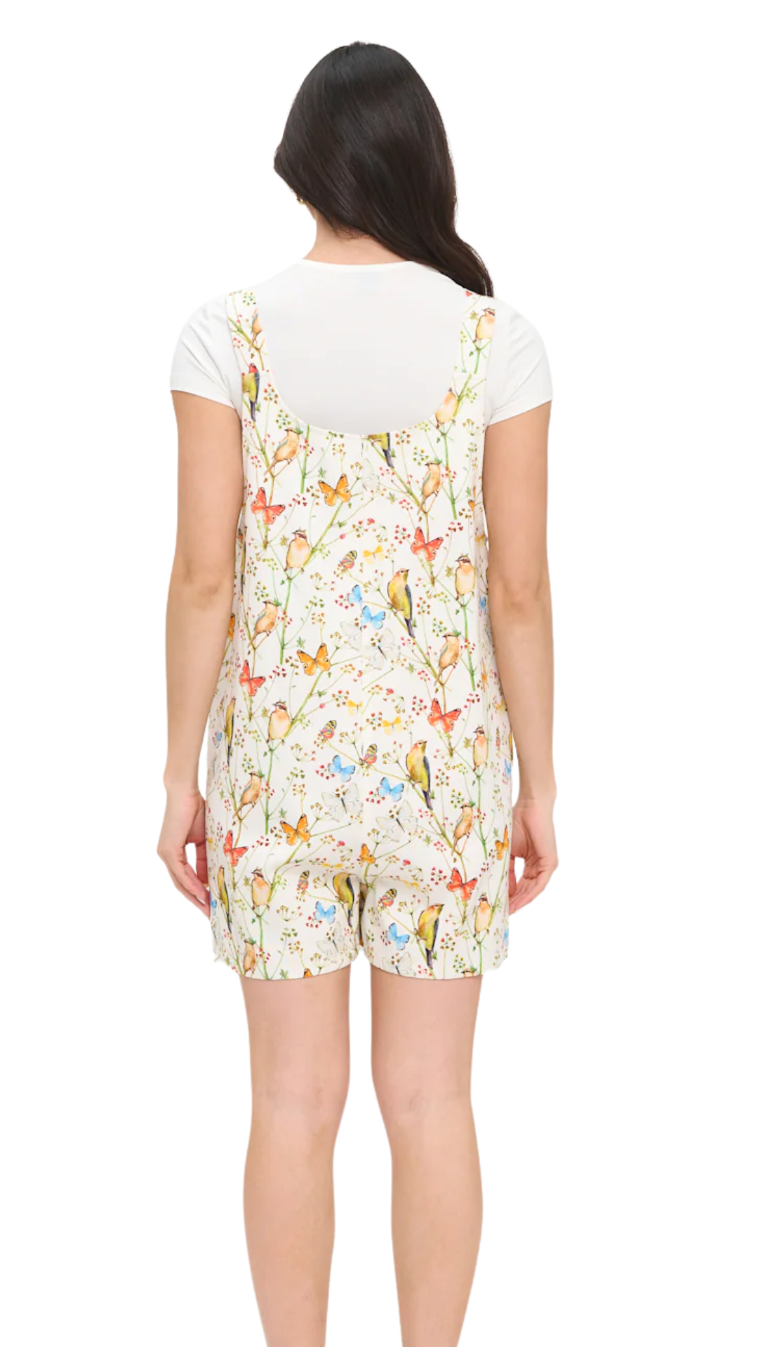 Birds & Butterflies Wildflower Shortalls