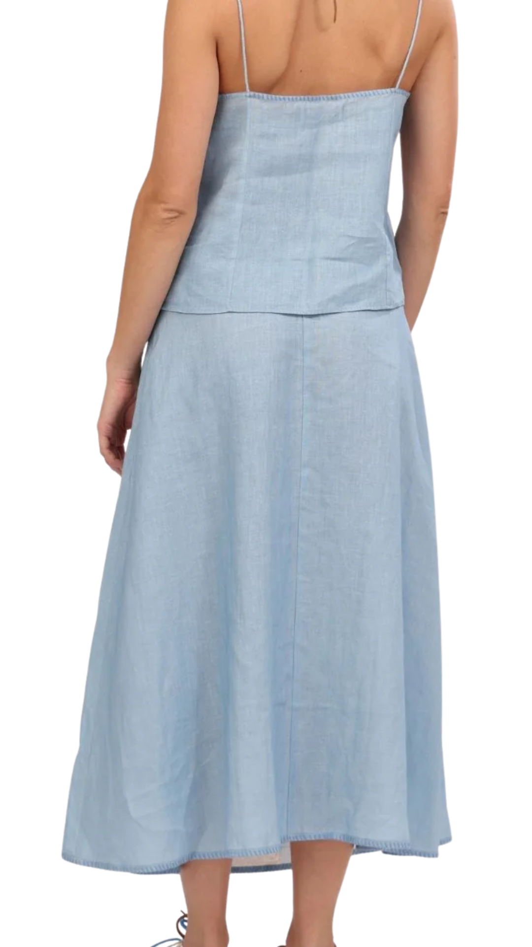 Light Blue Africa Skirt