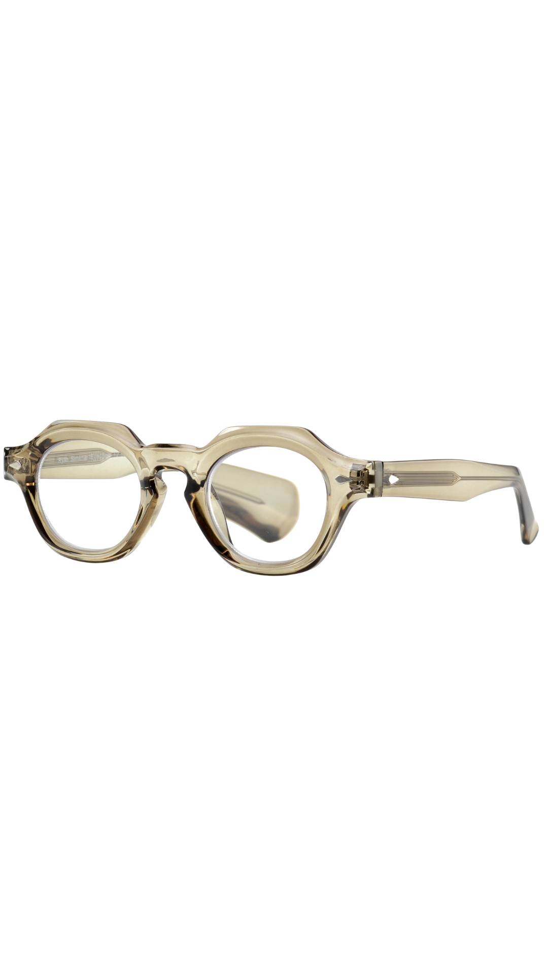 Toby Transparent Olive Green Readers