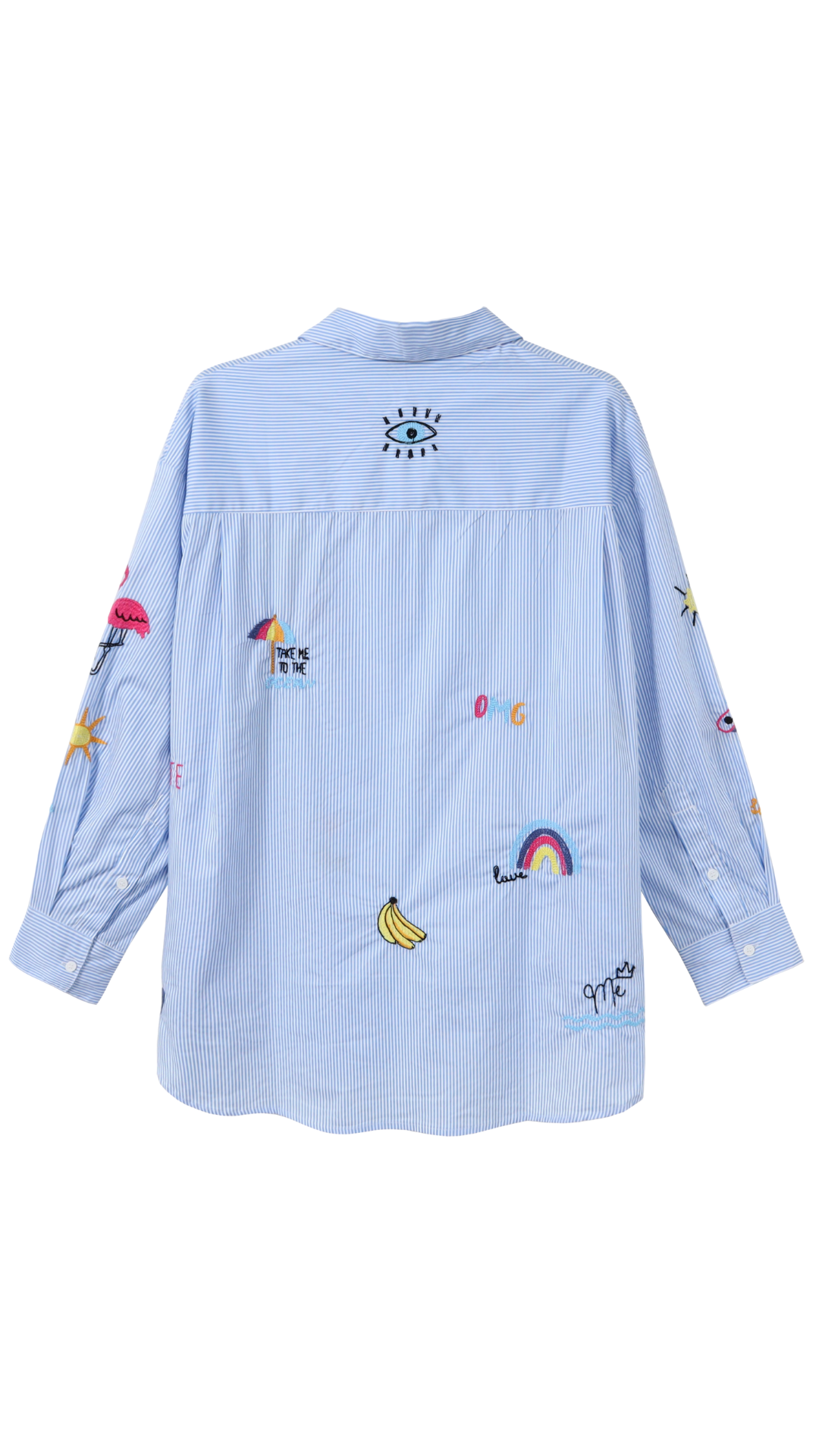 Madison Oversized Shirt - Stripe