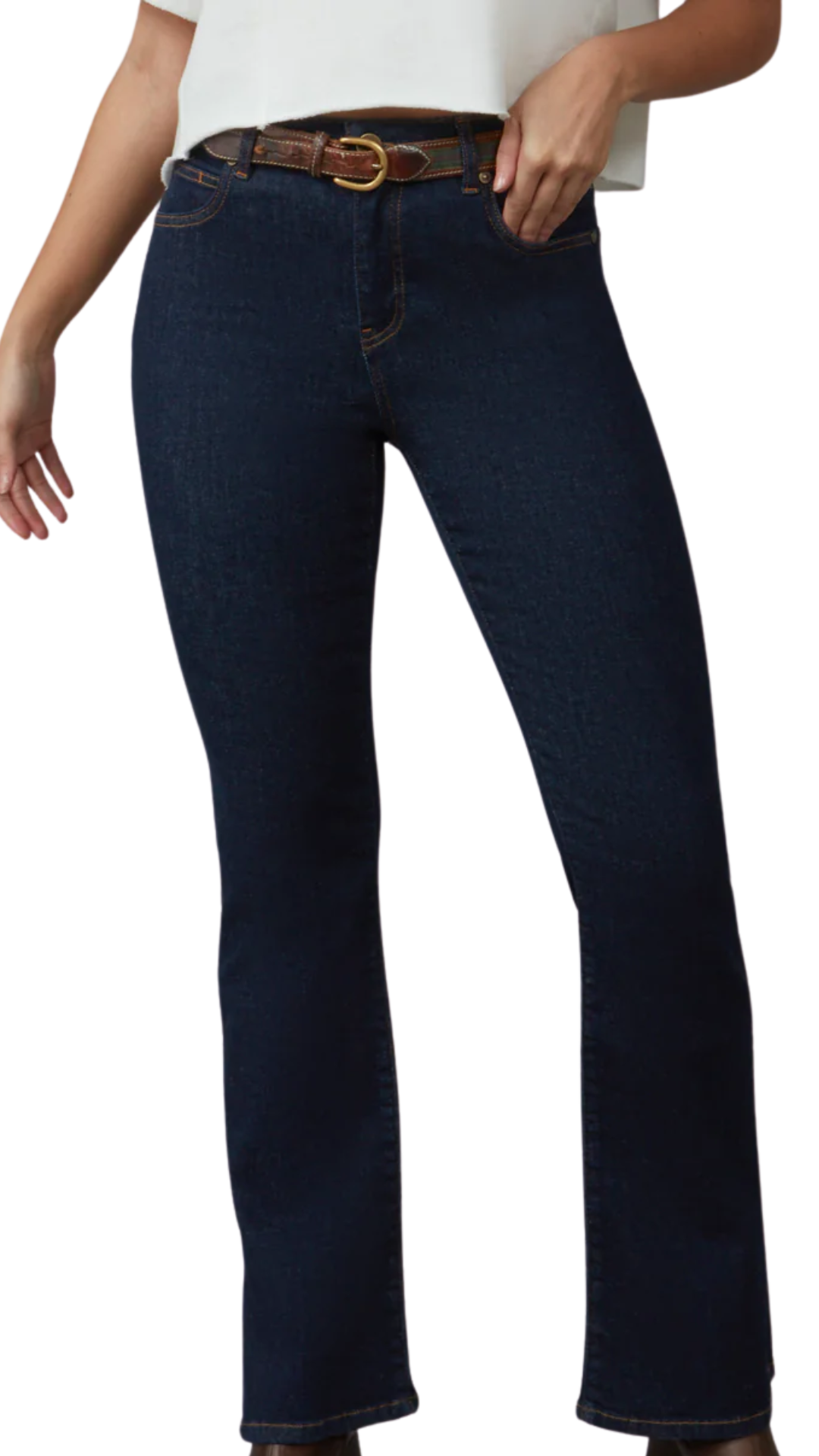 Billie Dark Rinse Blue Jeans
