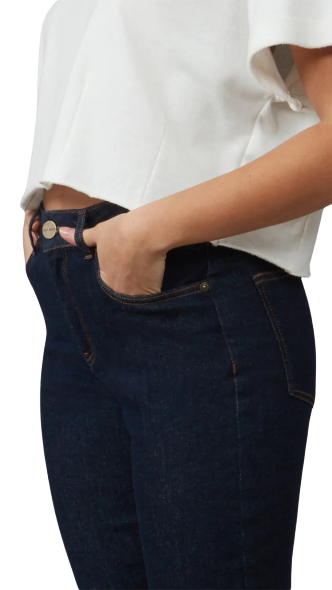 Billie Dark Rinse Blue Jeans