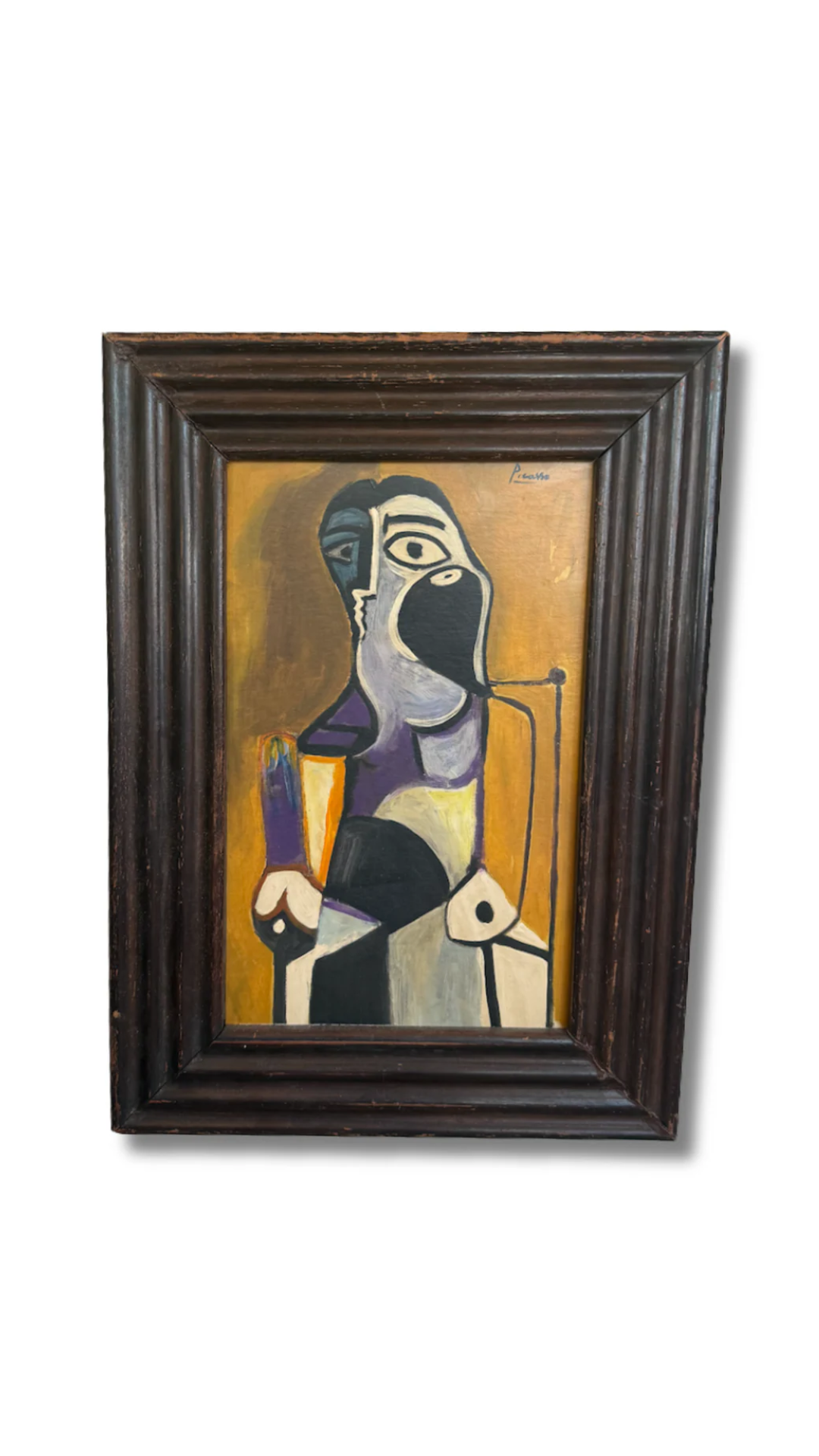 In Manner of Picasso Abstract | Oil Painting on Canvas