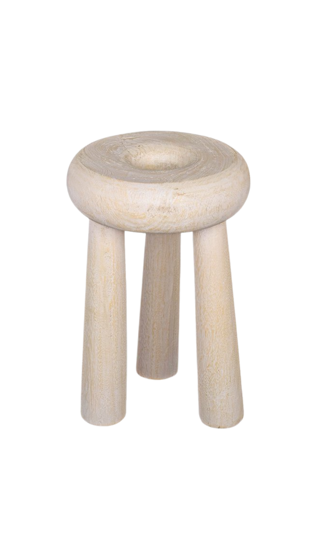 Cimanuk Side Table | Wht Ivory