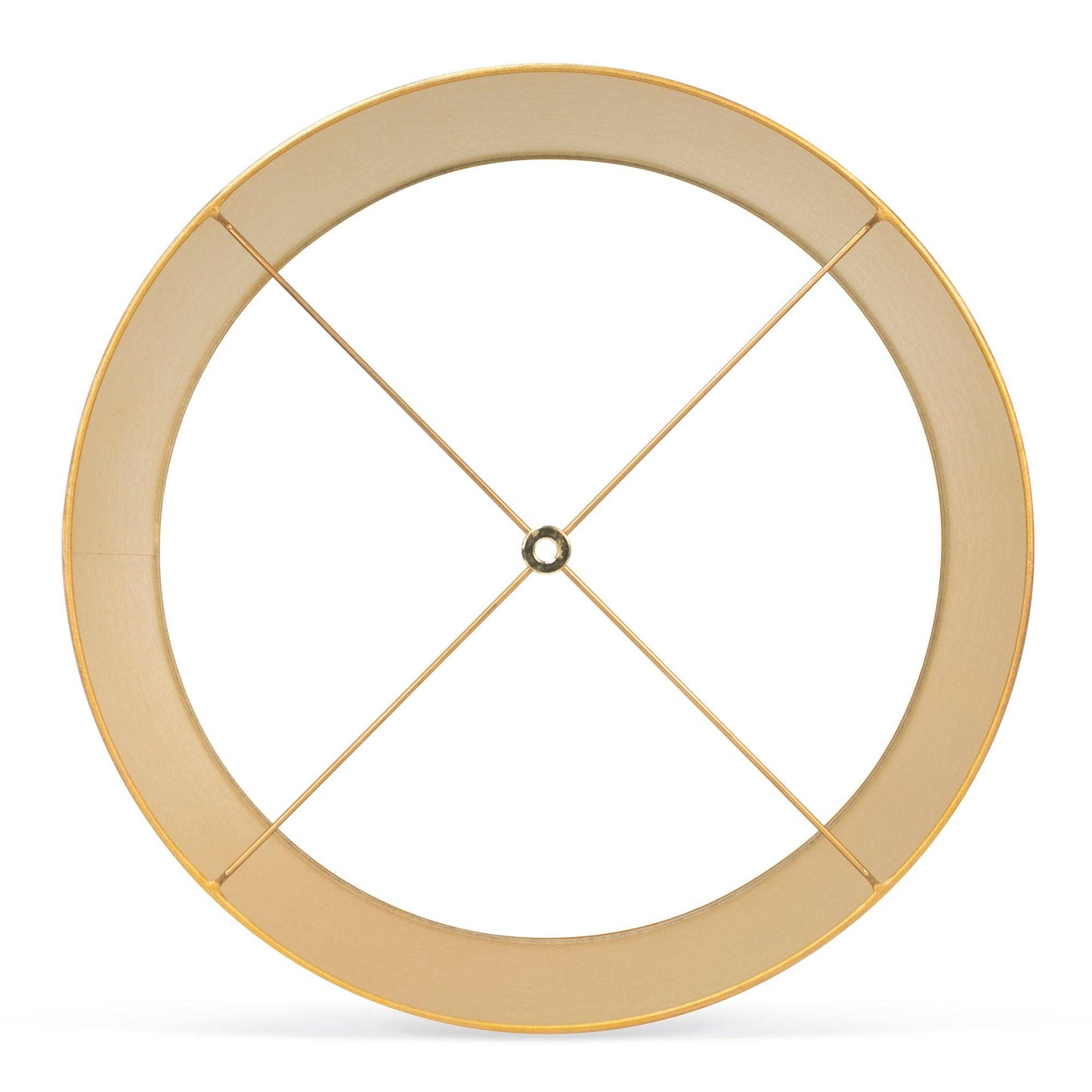 Round Gold Foil Shade Wide