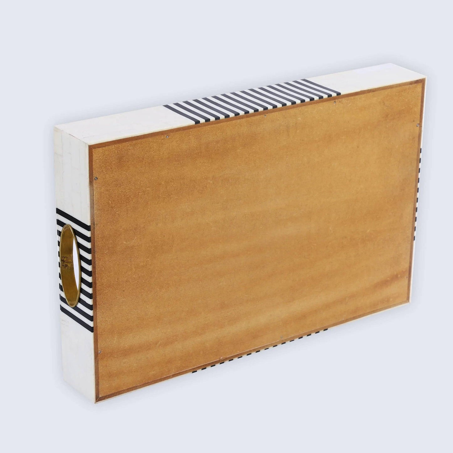 Handmade Optique Reflect Inspired Decorative Tray 11x17