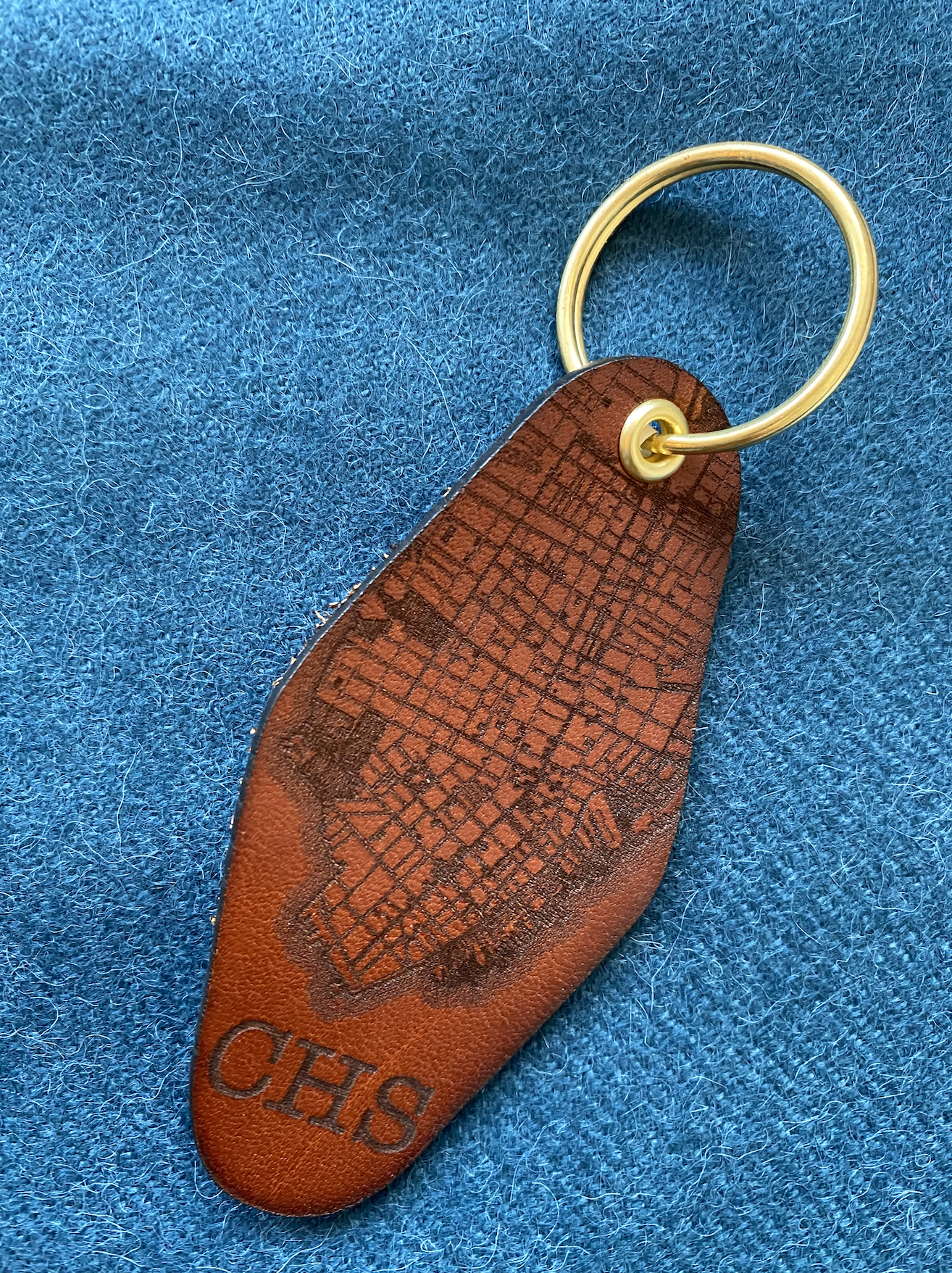 CHS Map Keychain