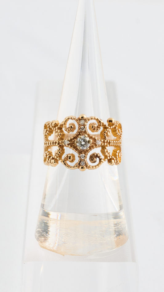 GLD Diamond Ring