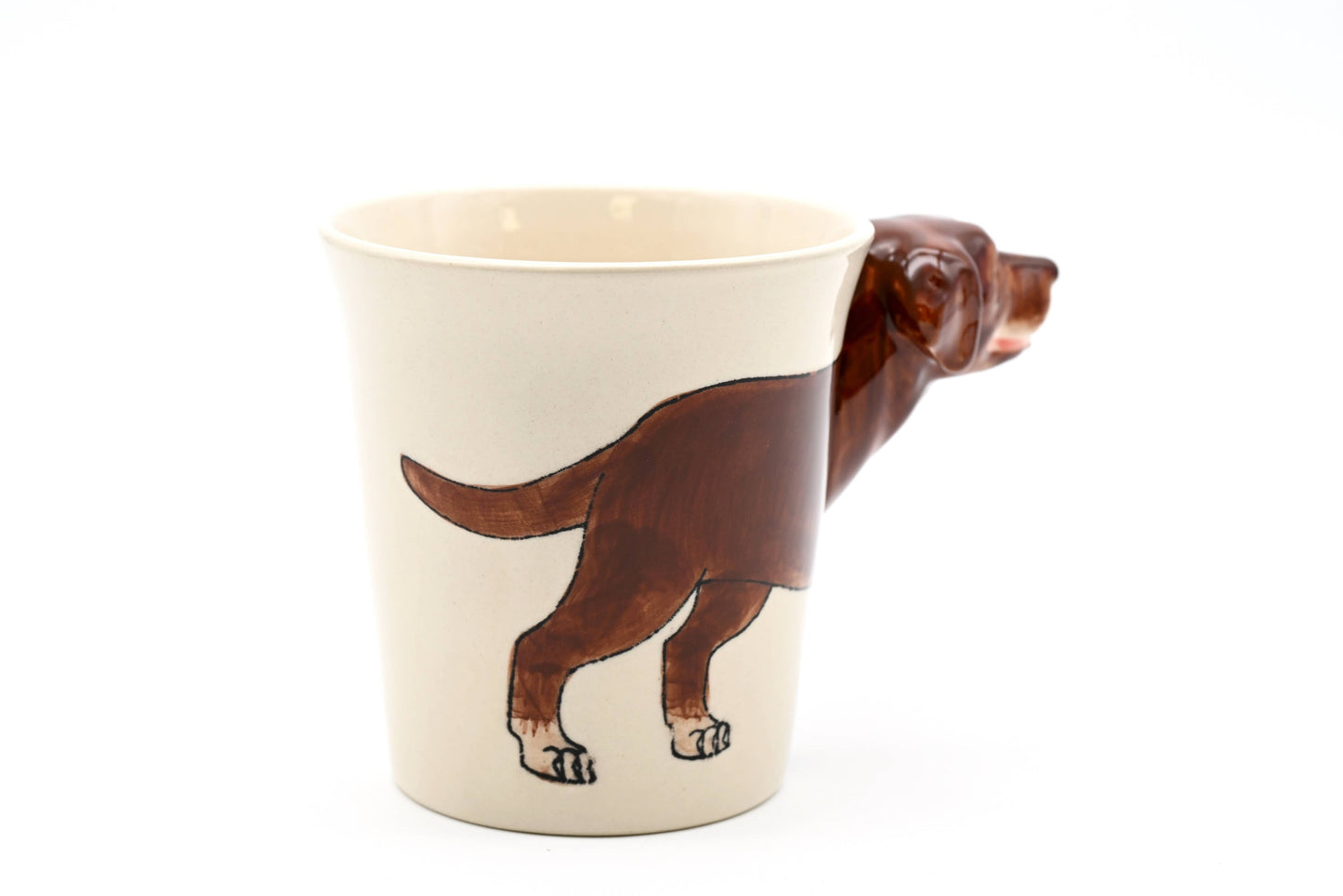 Chocolate Labrador Retriever Mug 10 Oz