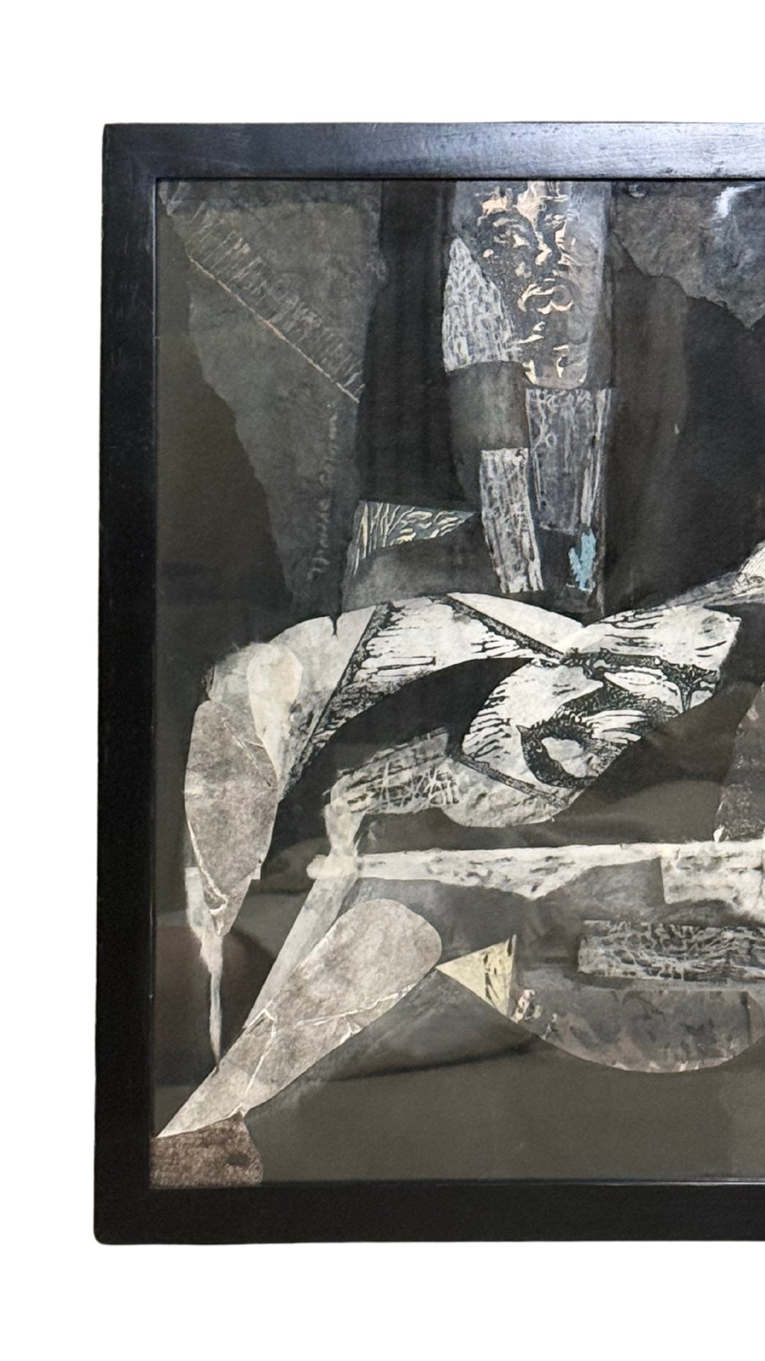 Black Nude Abstract Painting