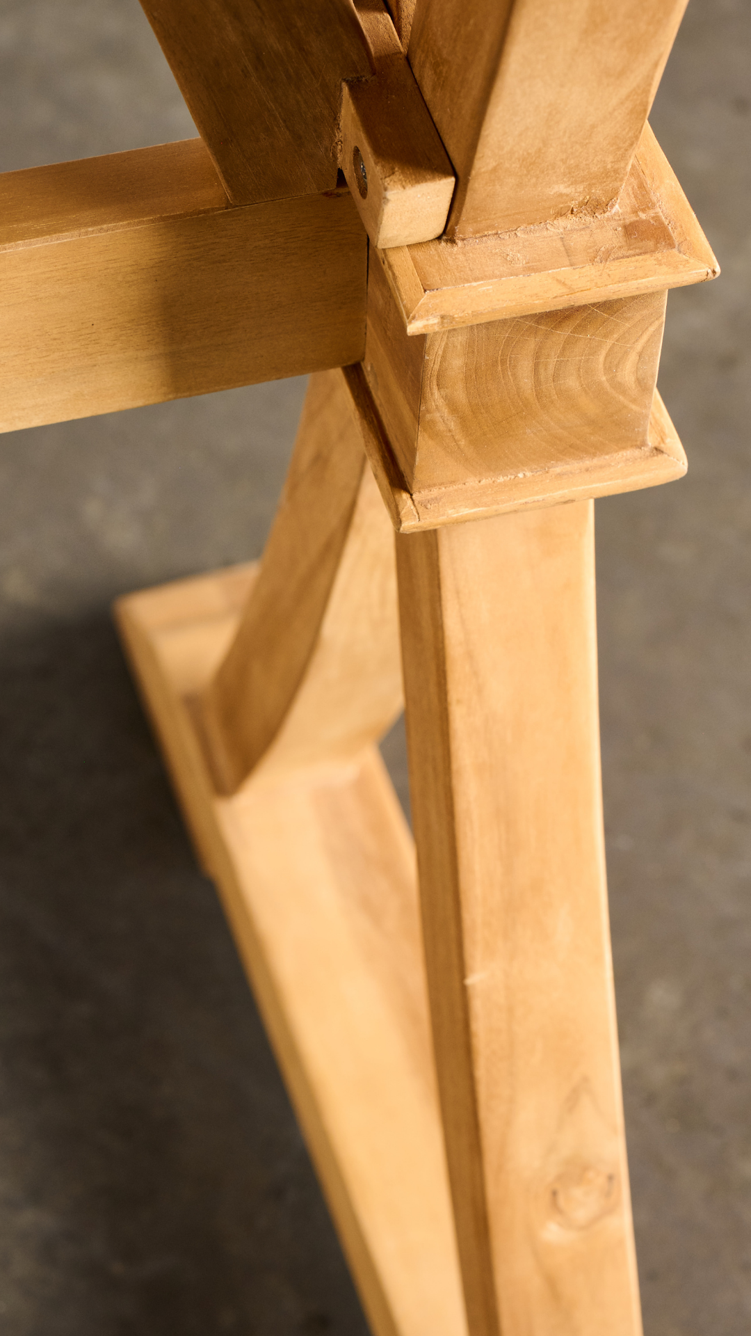 INDO19 Teak Wood Bar Table